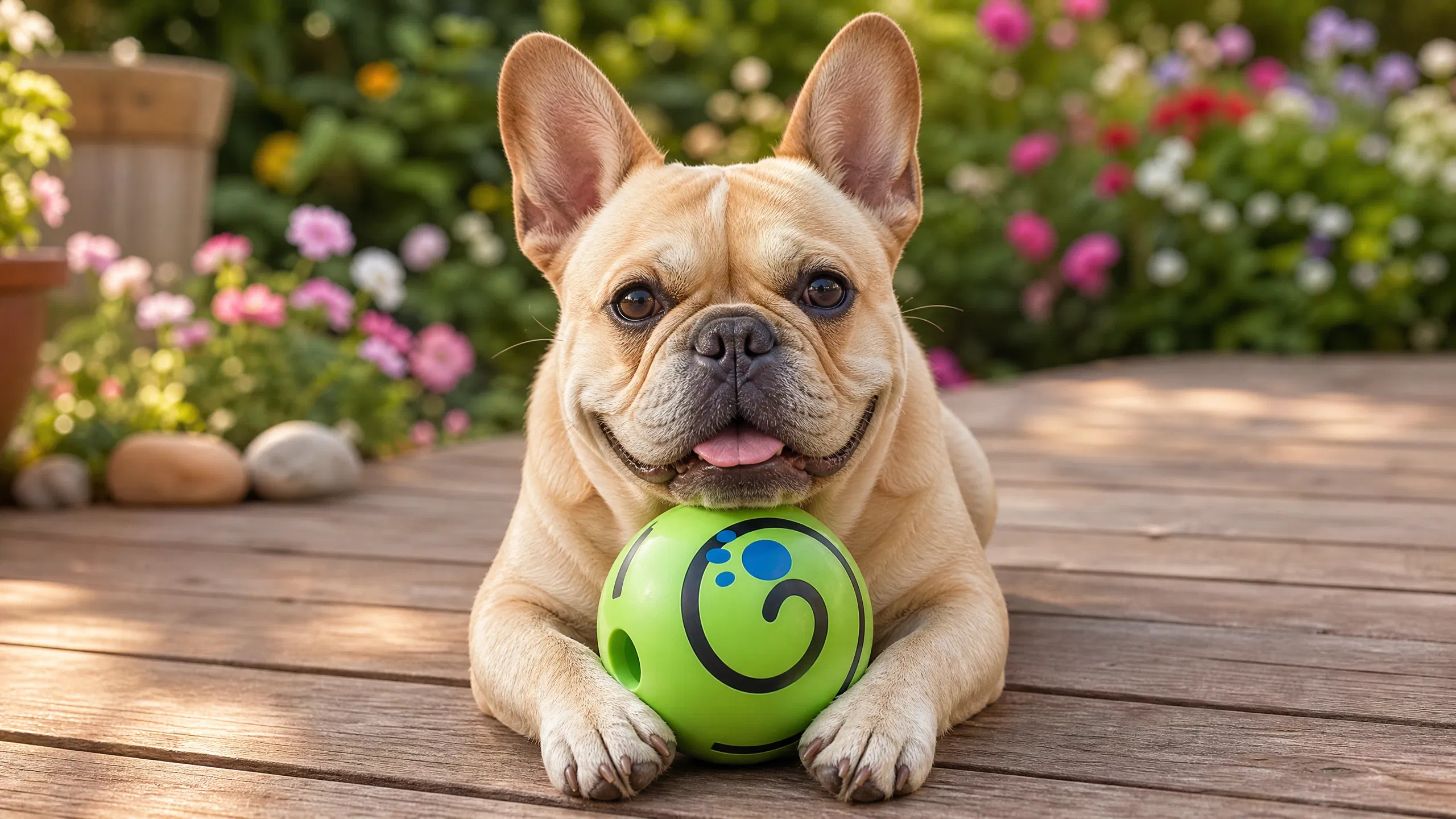 Durable Squeaky Rubber Ball for Dogs · Random bounce · GuardHound DOG