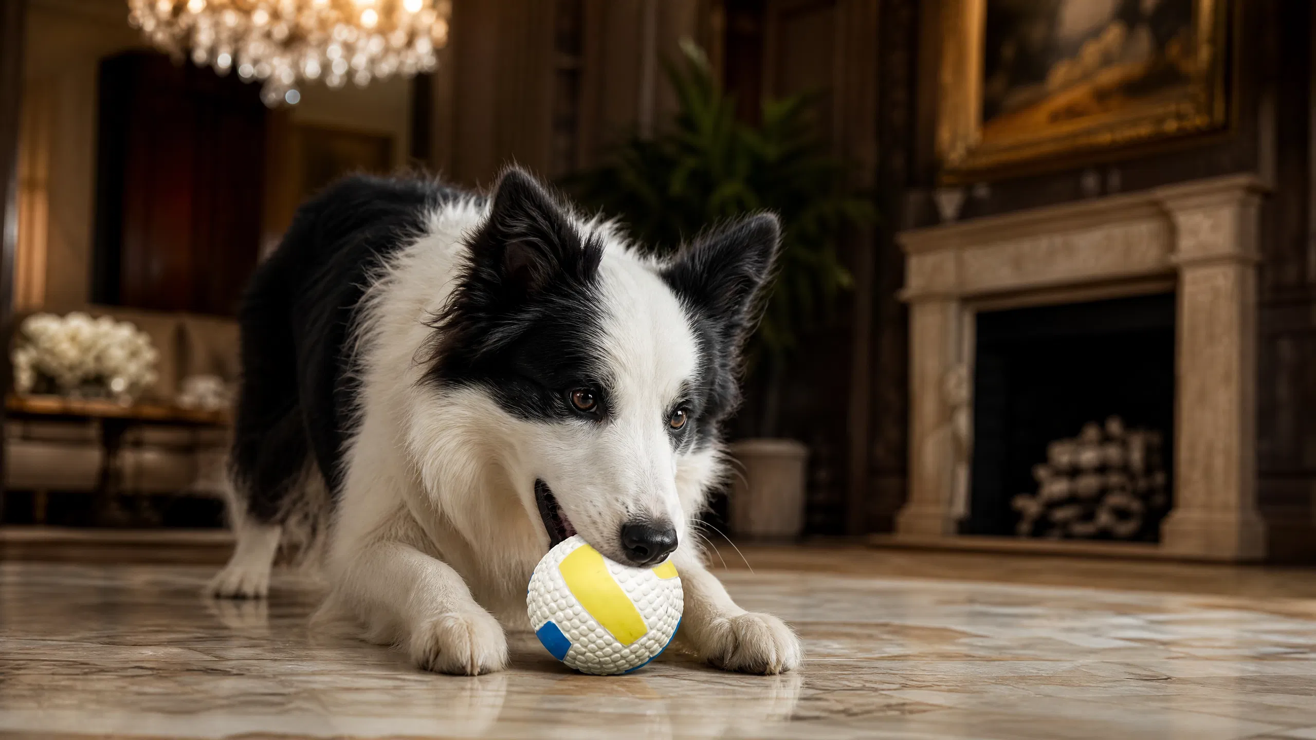 Interactive Chew Toy Ball for Aggressive Chewers · GuardHound DOG