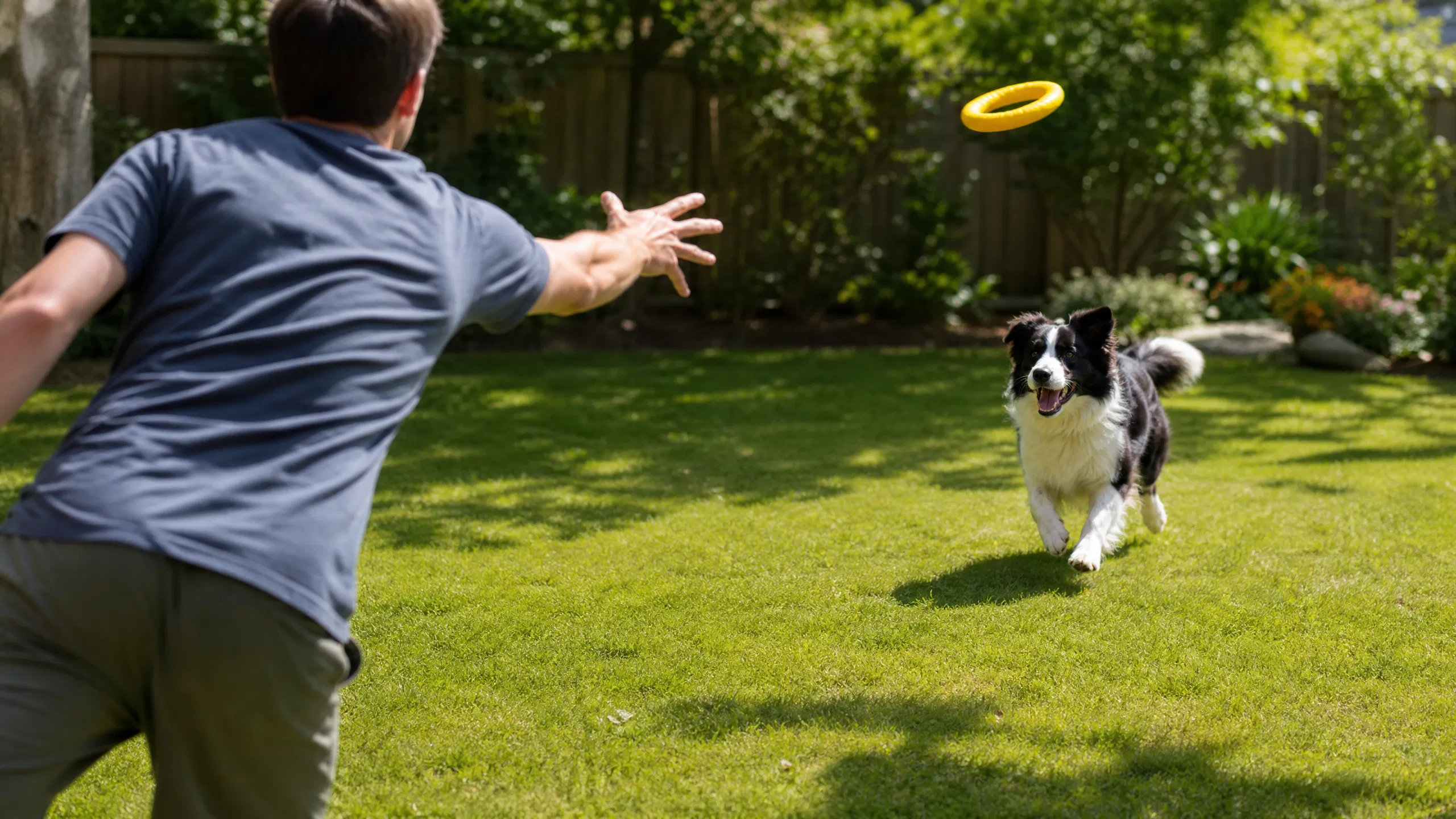 EVA Floating Chew Ball Dog Toy · Golden Retriever at Morning Light · GuardHound DOG