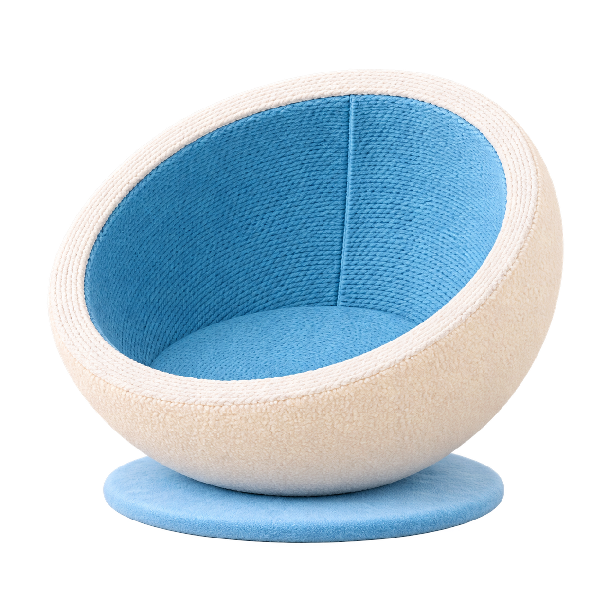 Semi-Eggshell Cat Cave Bed · Product image · GuardLynx