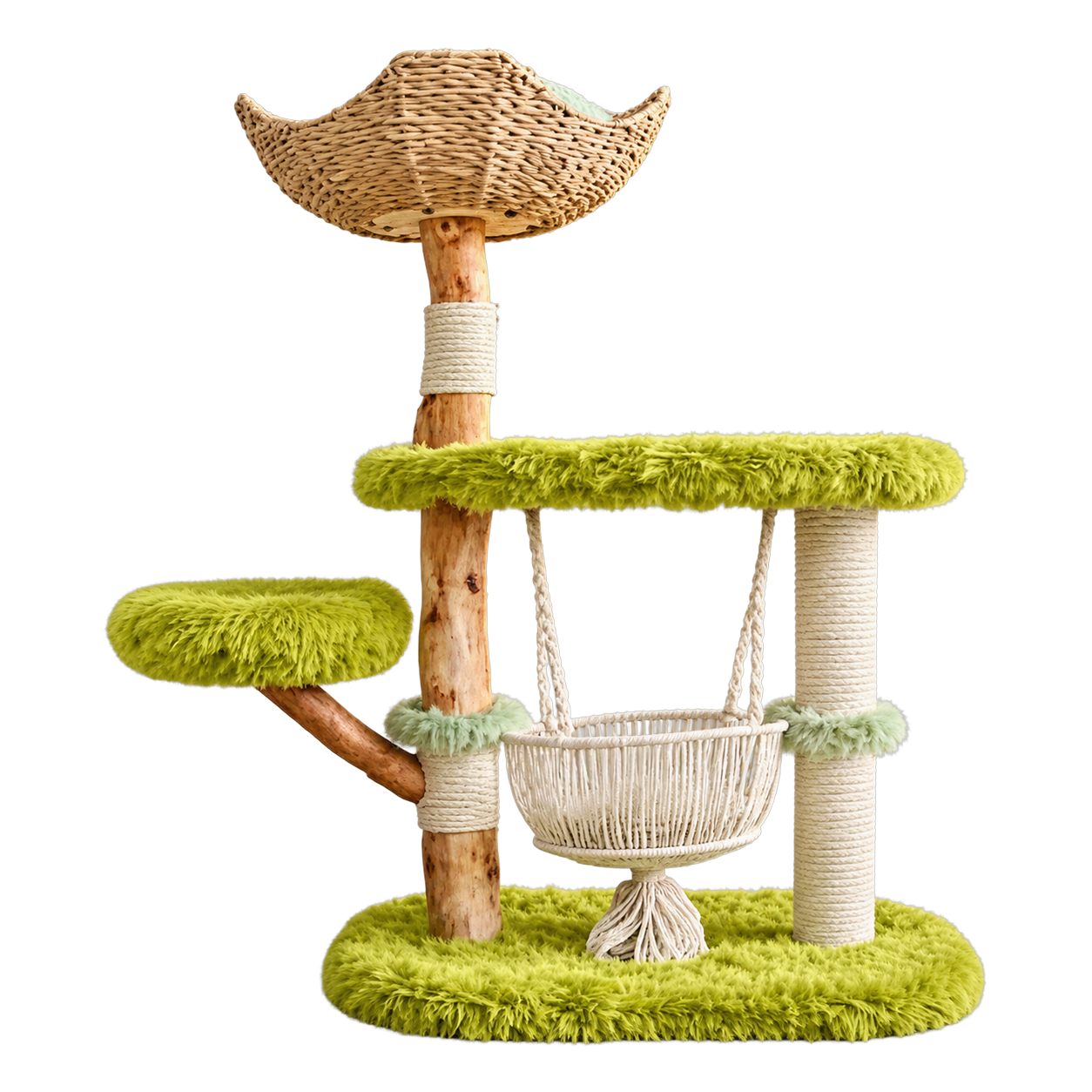 Fruitwood Hammock Cat Tree · Product image · GuardLynx