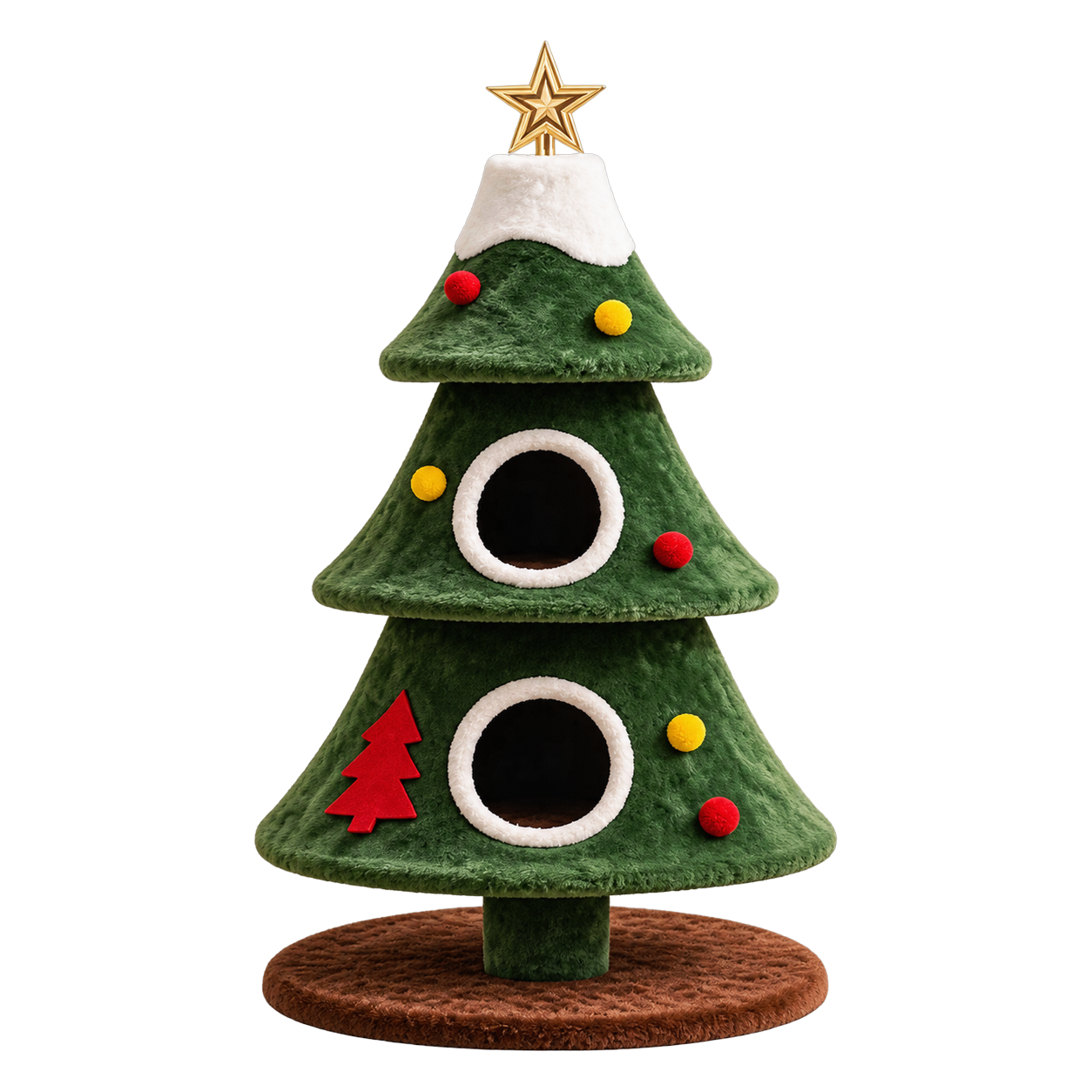 Holiday Tree Hideaway Cat Tower · Product image · GuardLynx