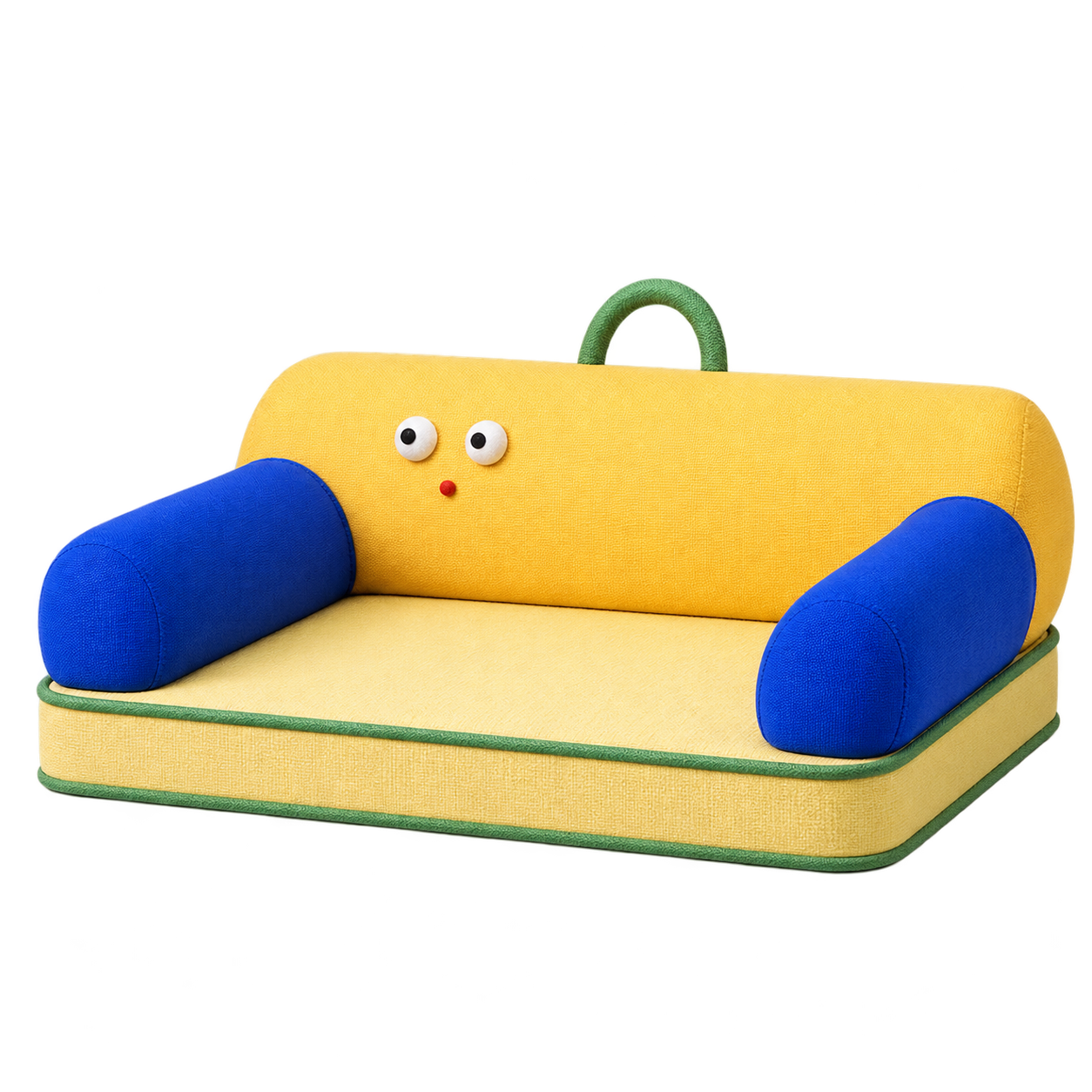 Carryable Latex Pet Bed with Smile Design · Product image · GuardLynx