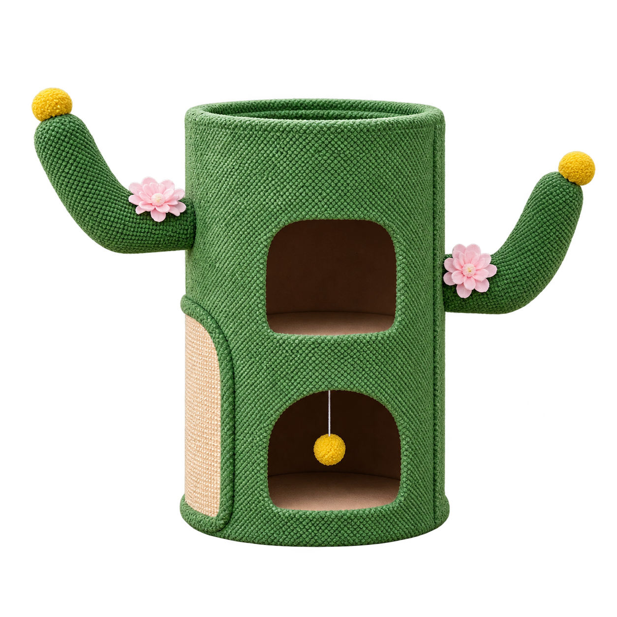 Cactus Sisal Cat Cave Scratcher · Product image · GuardLynx