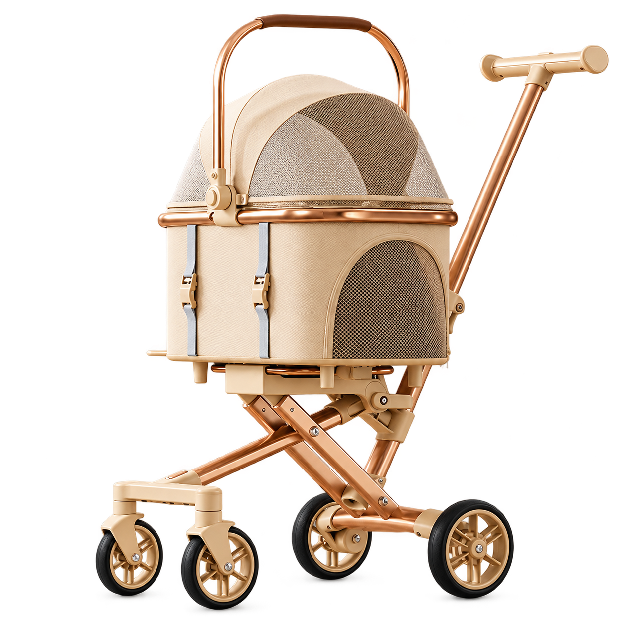 GuardLynx Lightweight Aluminum Pet Stroller