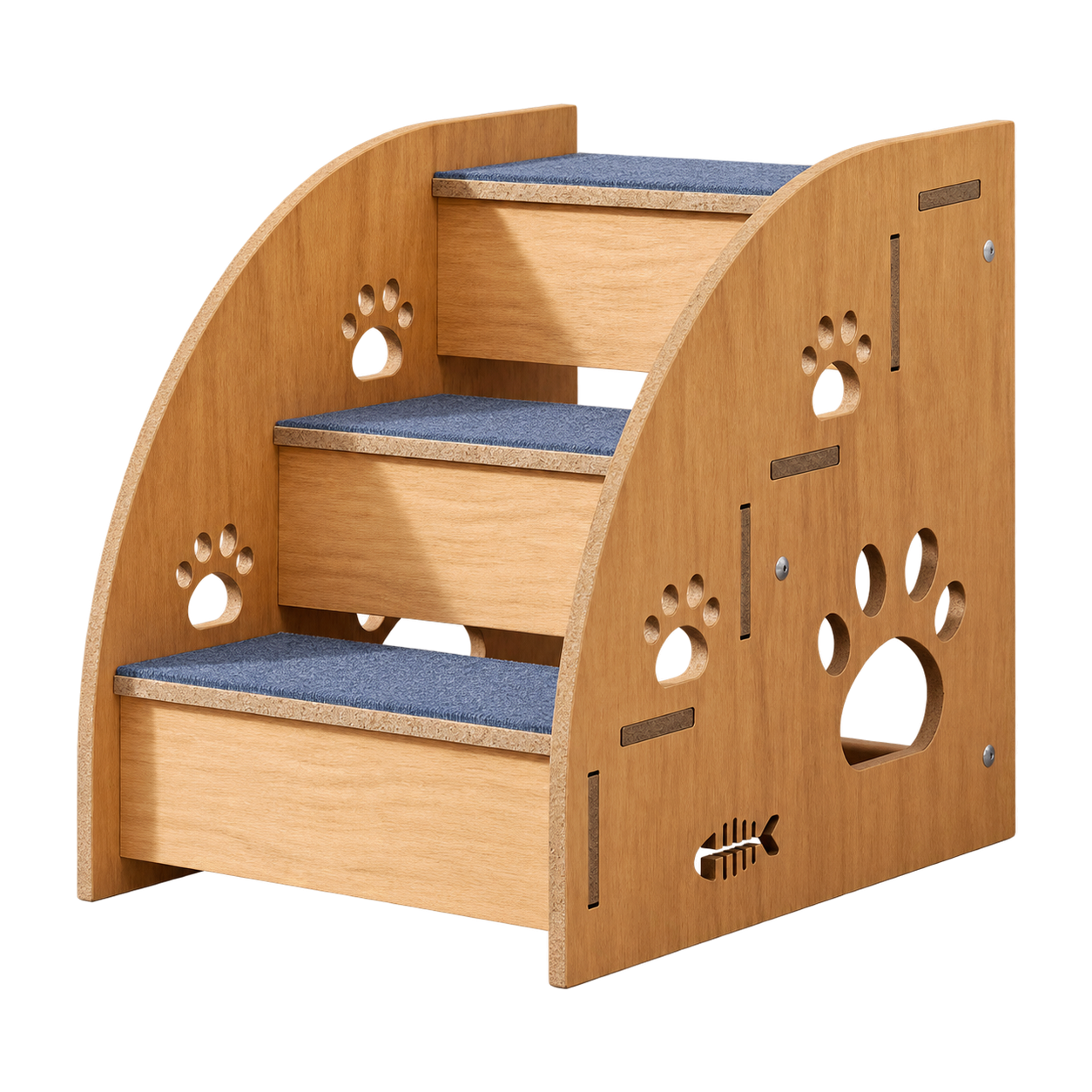GuardHound Premium Pet Stairs Solid Wood Ramp · Product image · GuardHound DOG