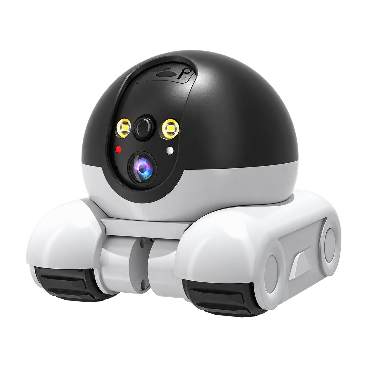 Dual-Lens Smart Pet Companion Robot