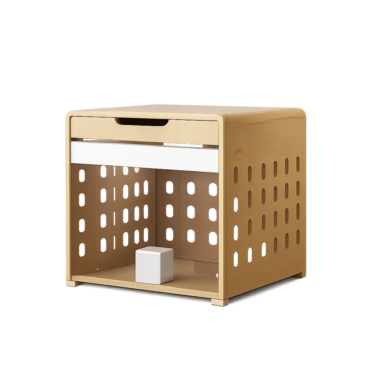 Multifunctional Wooden Dog Crate for Small Spaces · Product image · GuardHound DOG