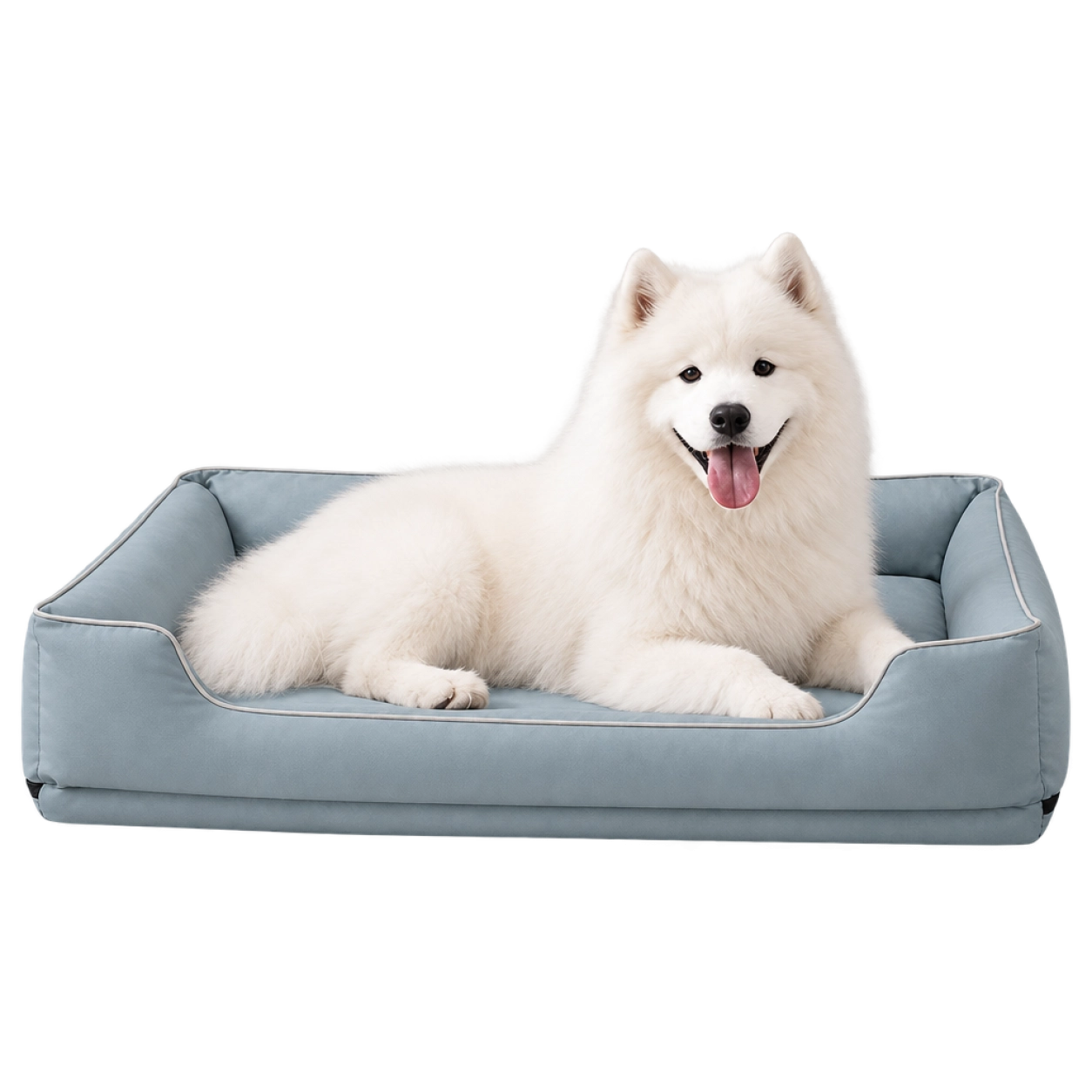 CozyNest Orthopedic Pet Lounger Bed