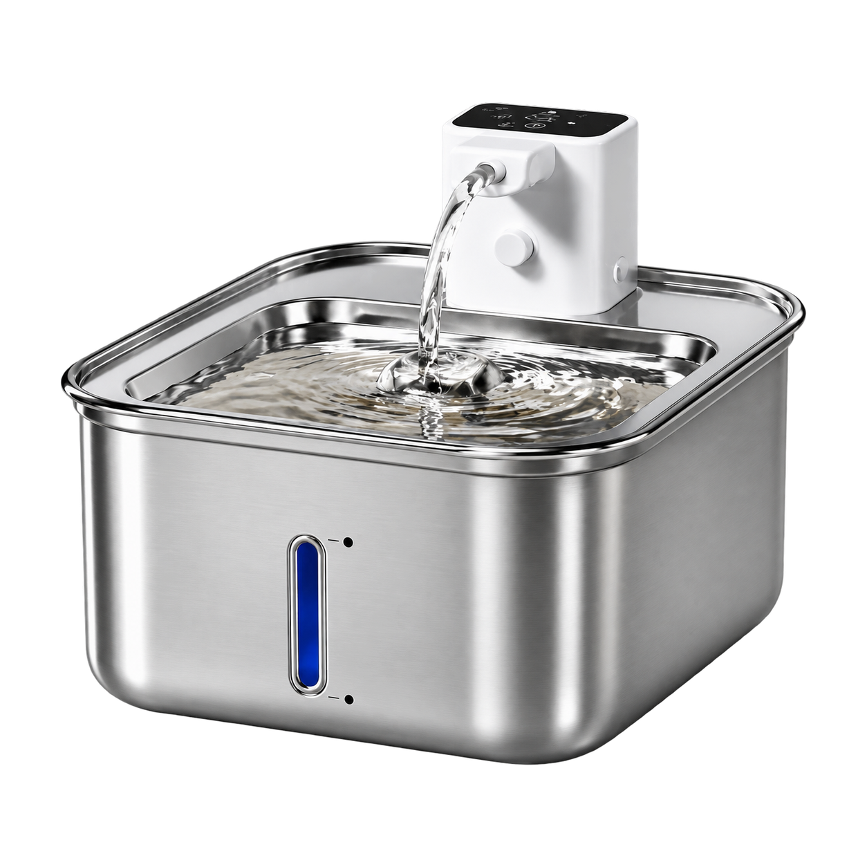 Smart Stainless Steel Pet Water Fountain · Product image · GuardHound DOG
