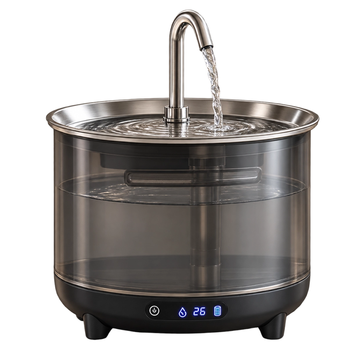 GuardHound Stainless Steel Recirculating Water Fountain · Product image · GuardHound DOG