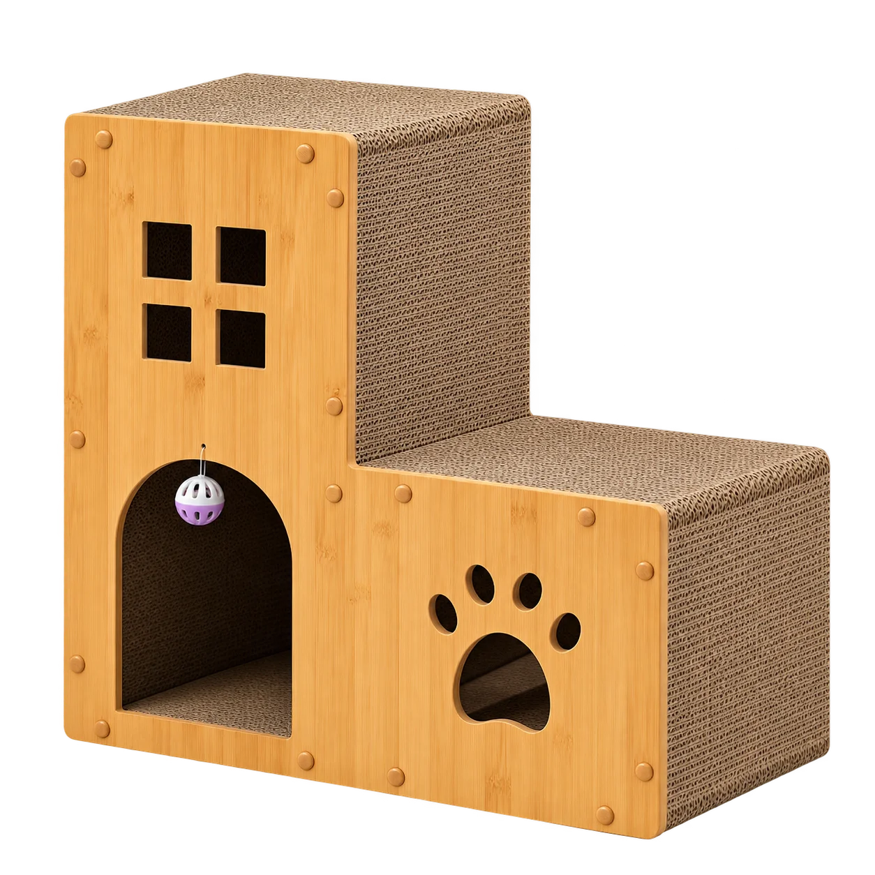 Staircase Castle Cat Scratcher & Lounge · Product image · GuardLynx
