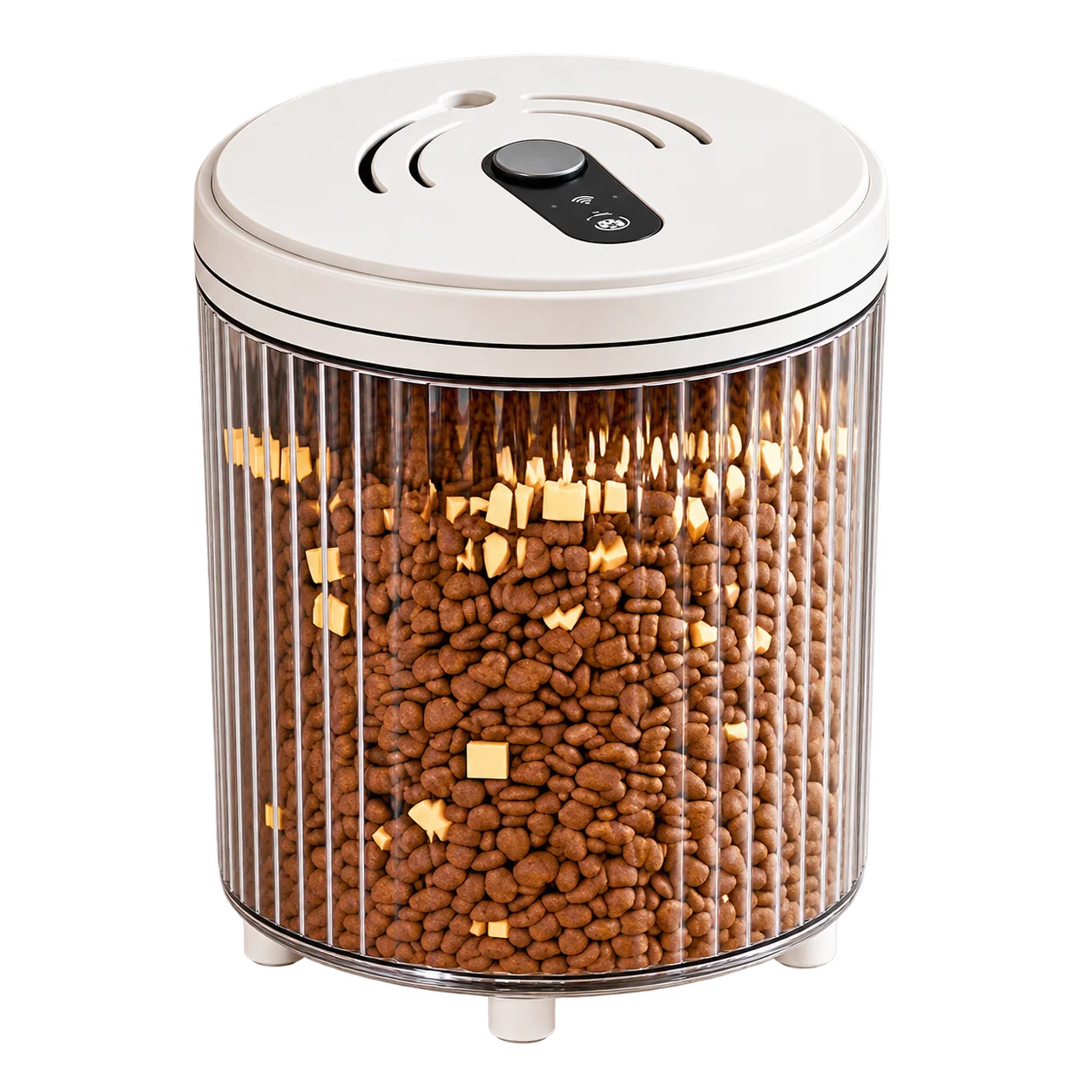 VacuumFresh Smart Pet Food Storage Bin