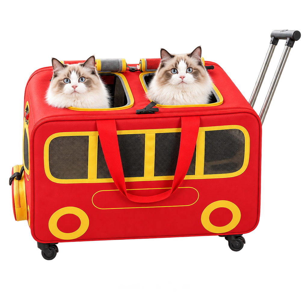 Dual Compartment Pet Roller Carrier · Product image · GuardLynx