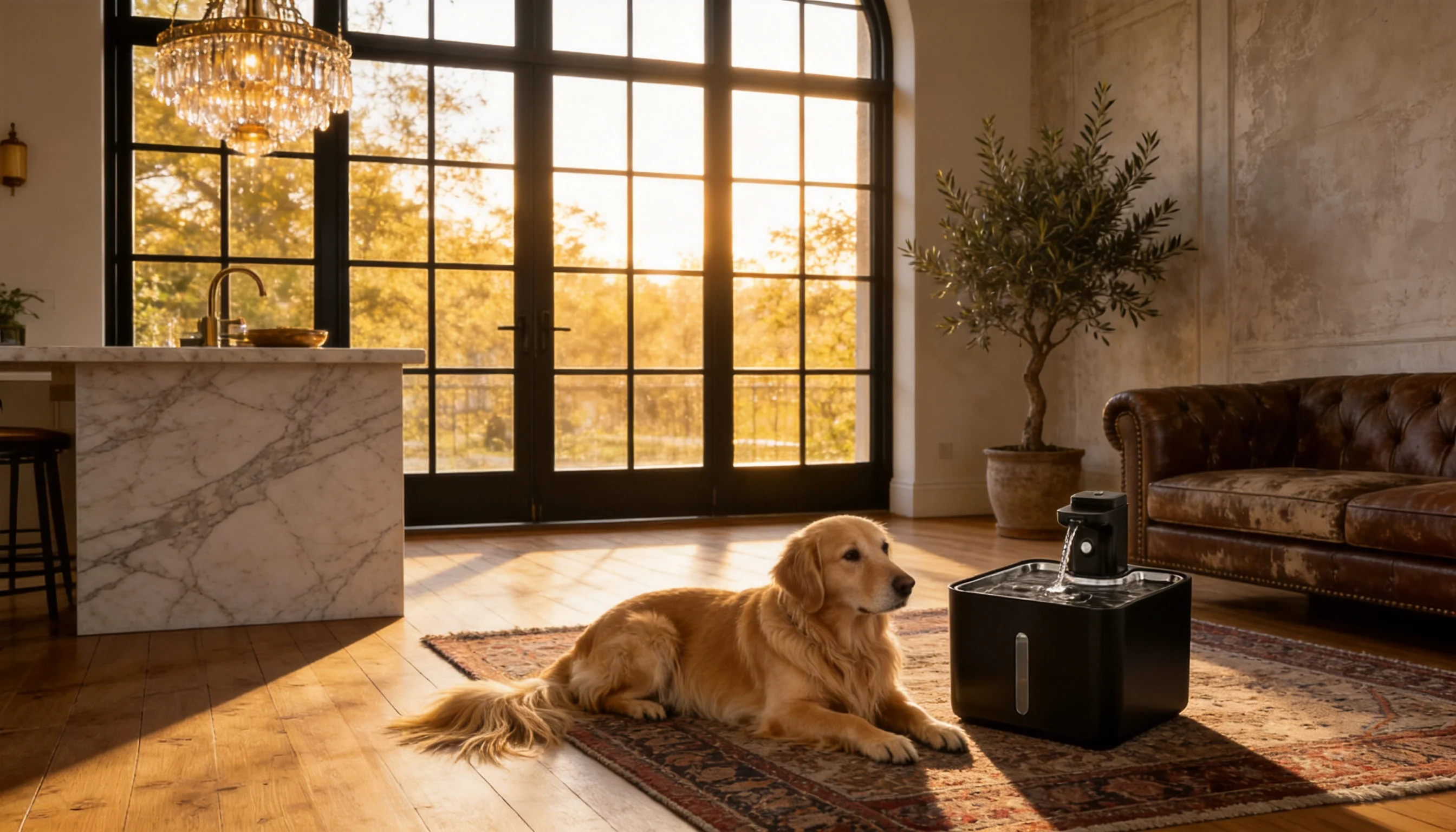 GuardHound Smart Recirculating Water Fountain · GuardHound DOG