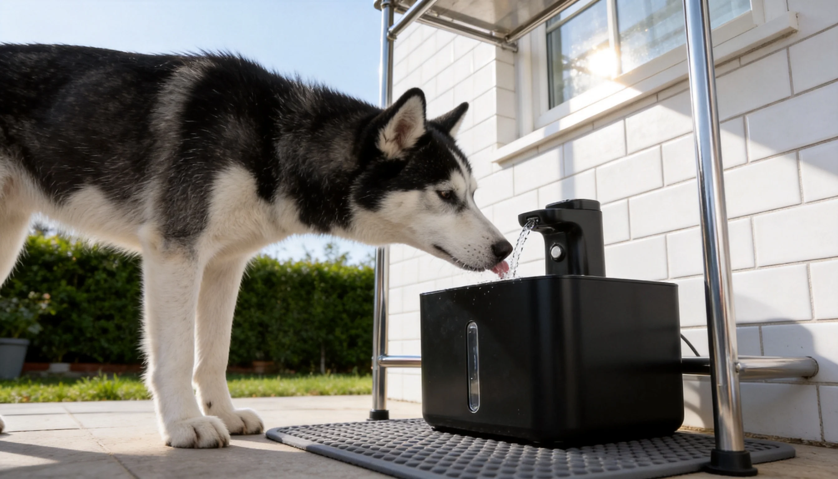 GuardHound Smart Recirculating Water Fountain · Laundry Room Cleanup · GuardHound DOG