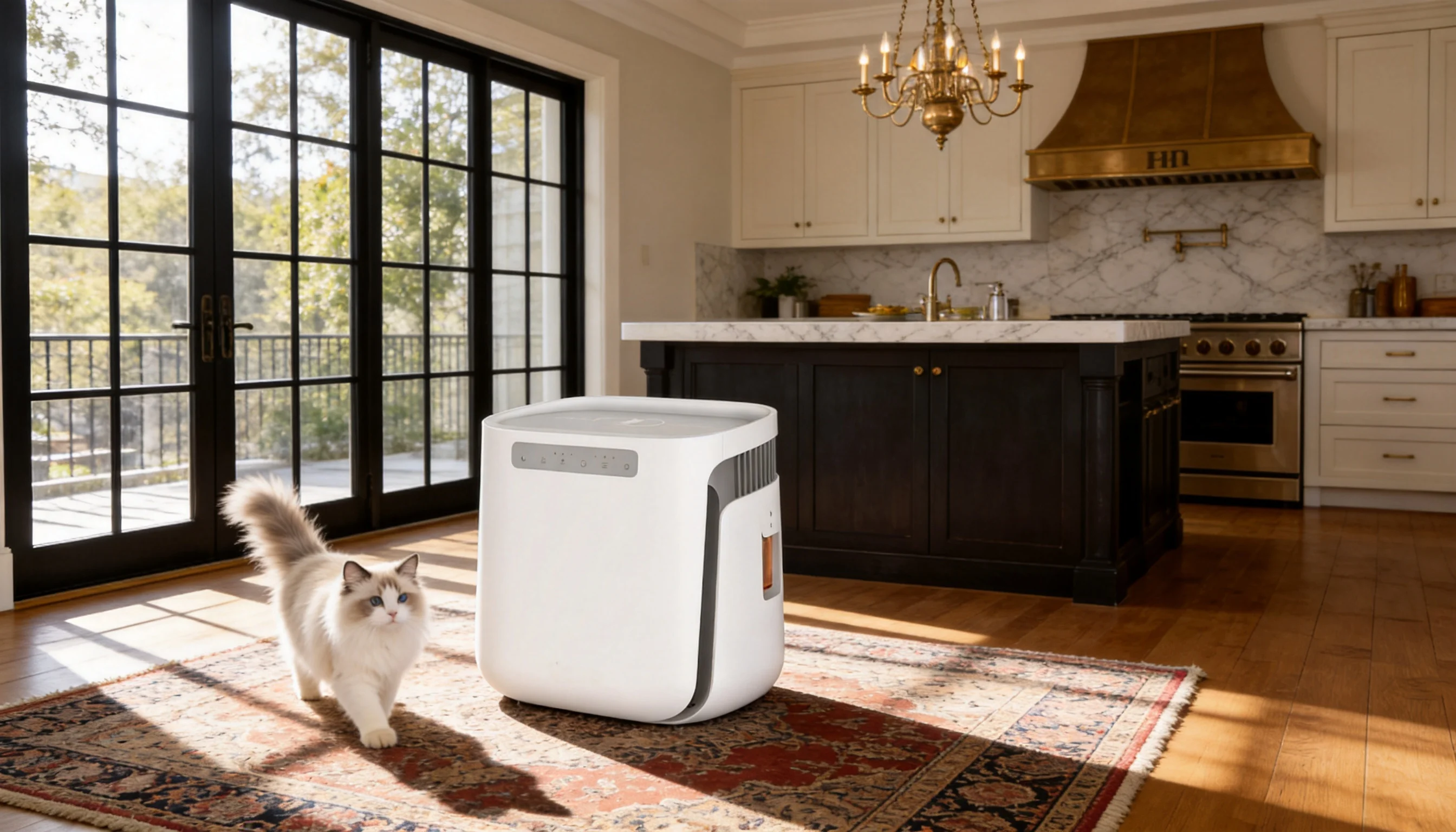 Pet Hair & Odor Air Purifier · Whisper-Quiet Operation · GuardLynx