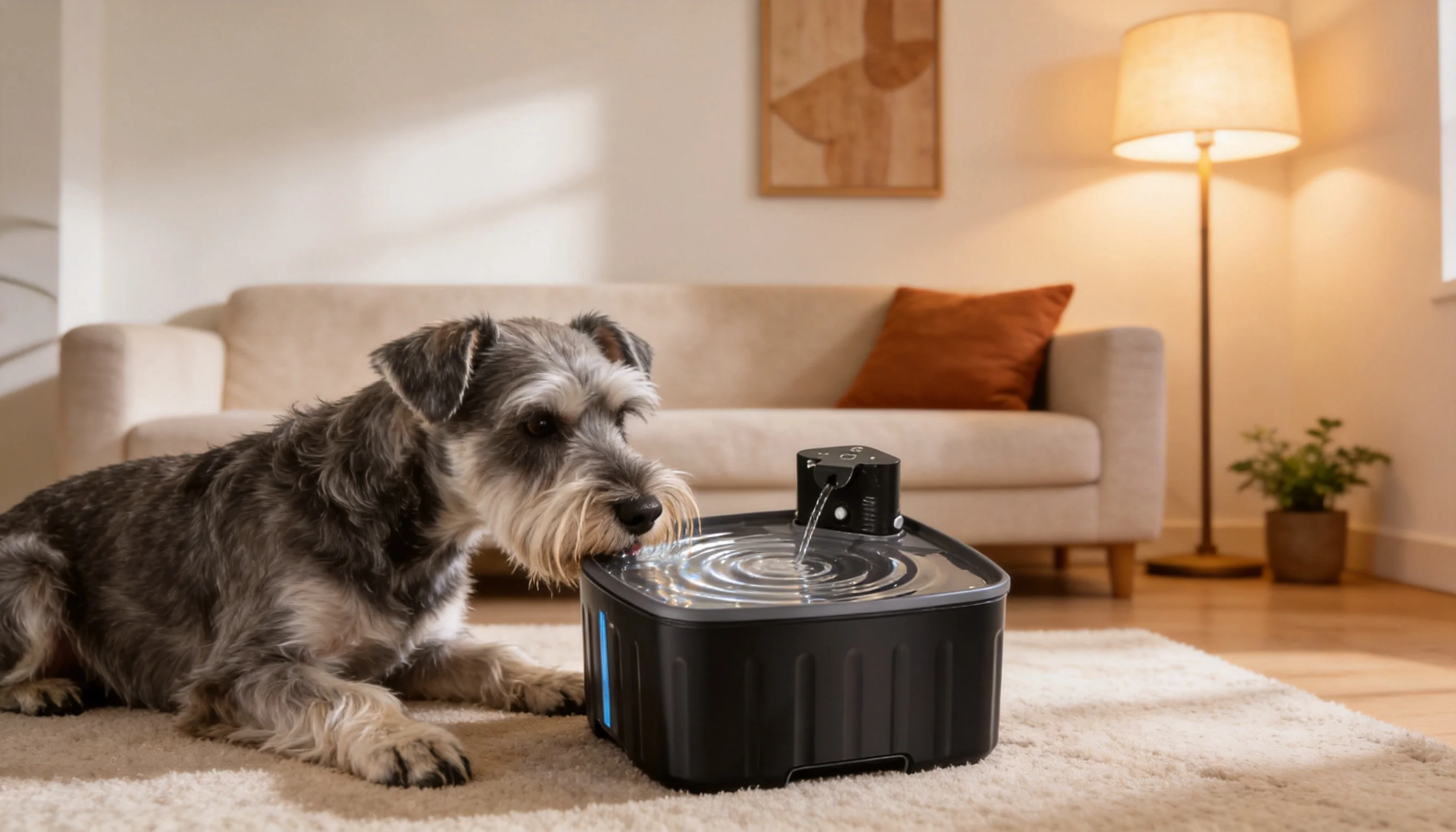 GuardHound Smart Circulating Pet Water Fountain · GuardHound DOG