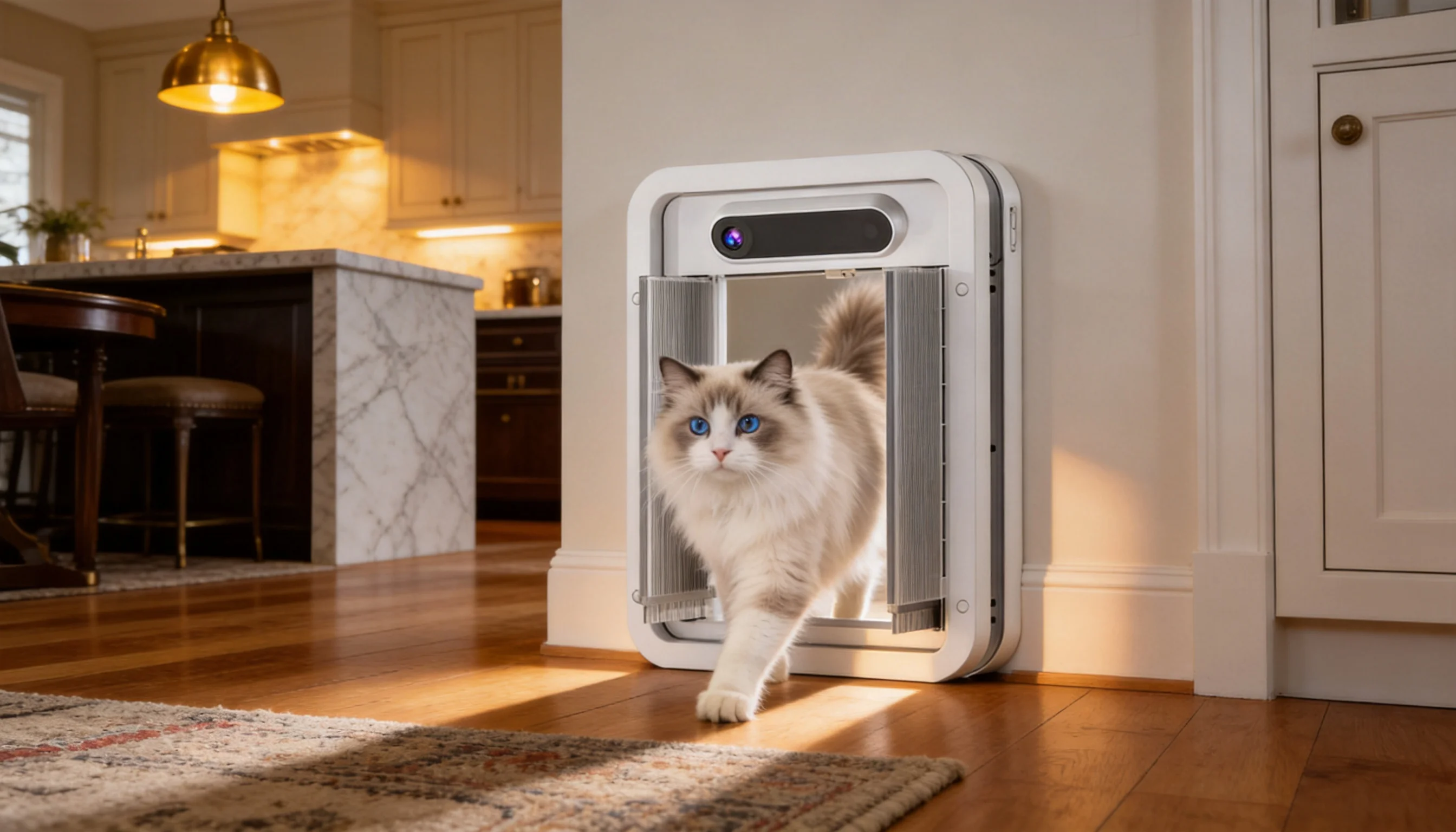 GuardLynx Smart Pet Door Pro · Anti-Pinch Safety Design · GuardLynx