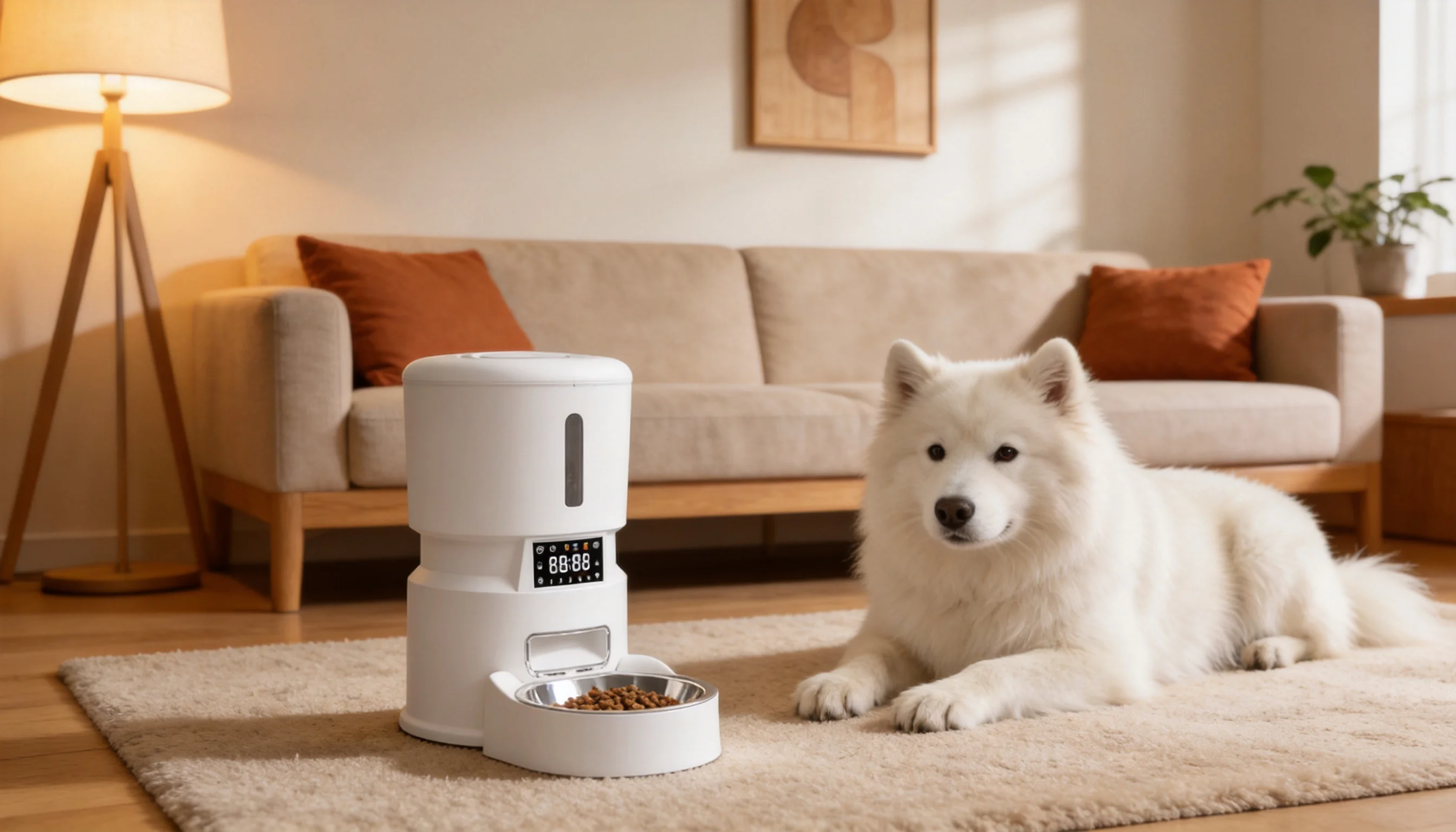 Smart Scheduled Pet Feeder with App Control · GuardHound DOG