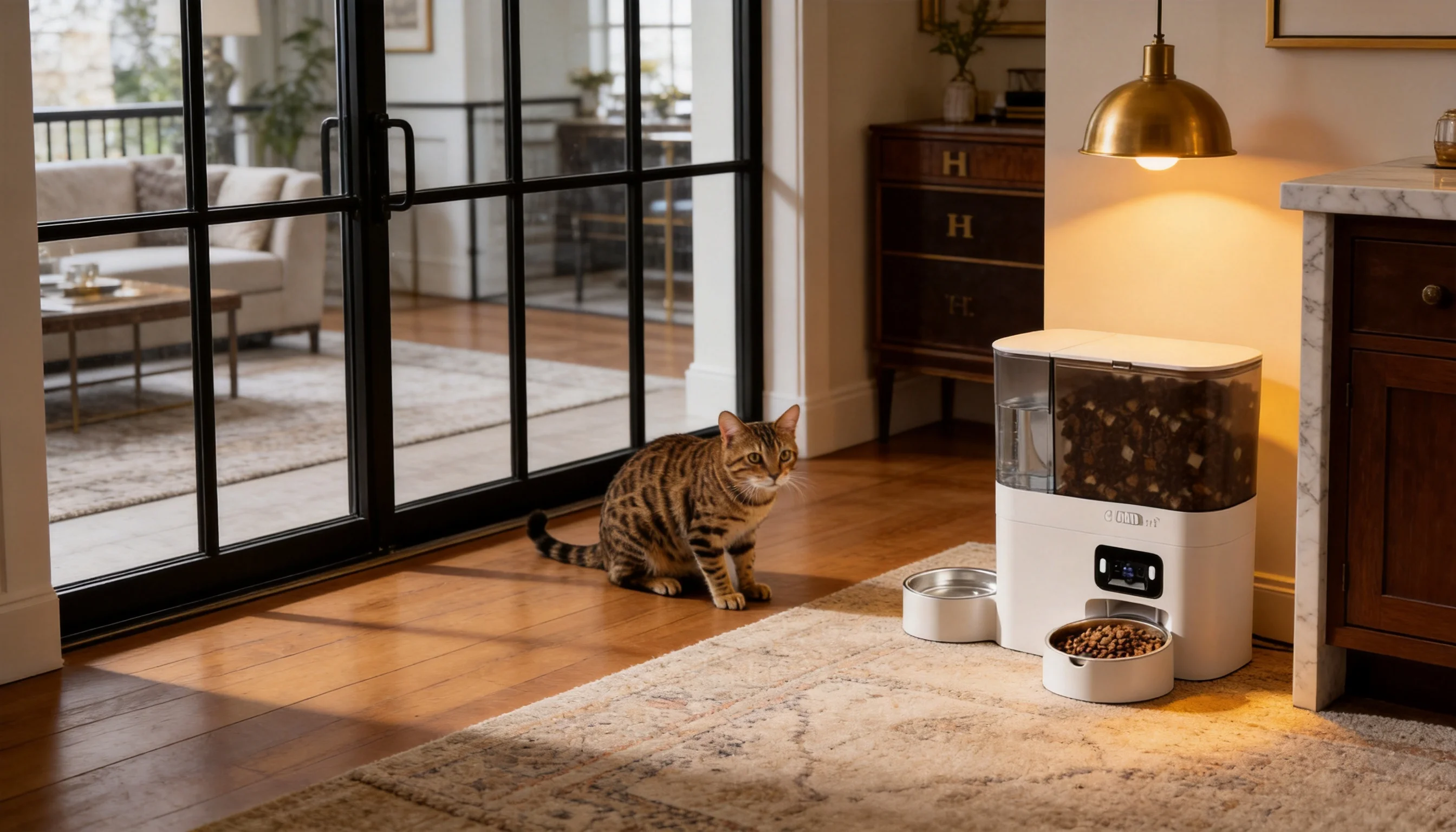 GuardLynx Smart Feeding & Watering Station · 3L Large Food Tank · GuardLynx