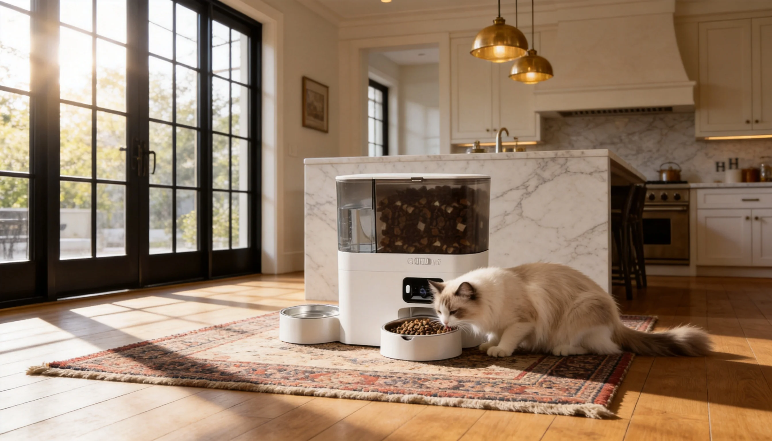 GuardLynx Smart Feeding & Watering Station · Food & Water Fusion · GuardLynx