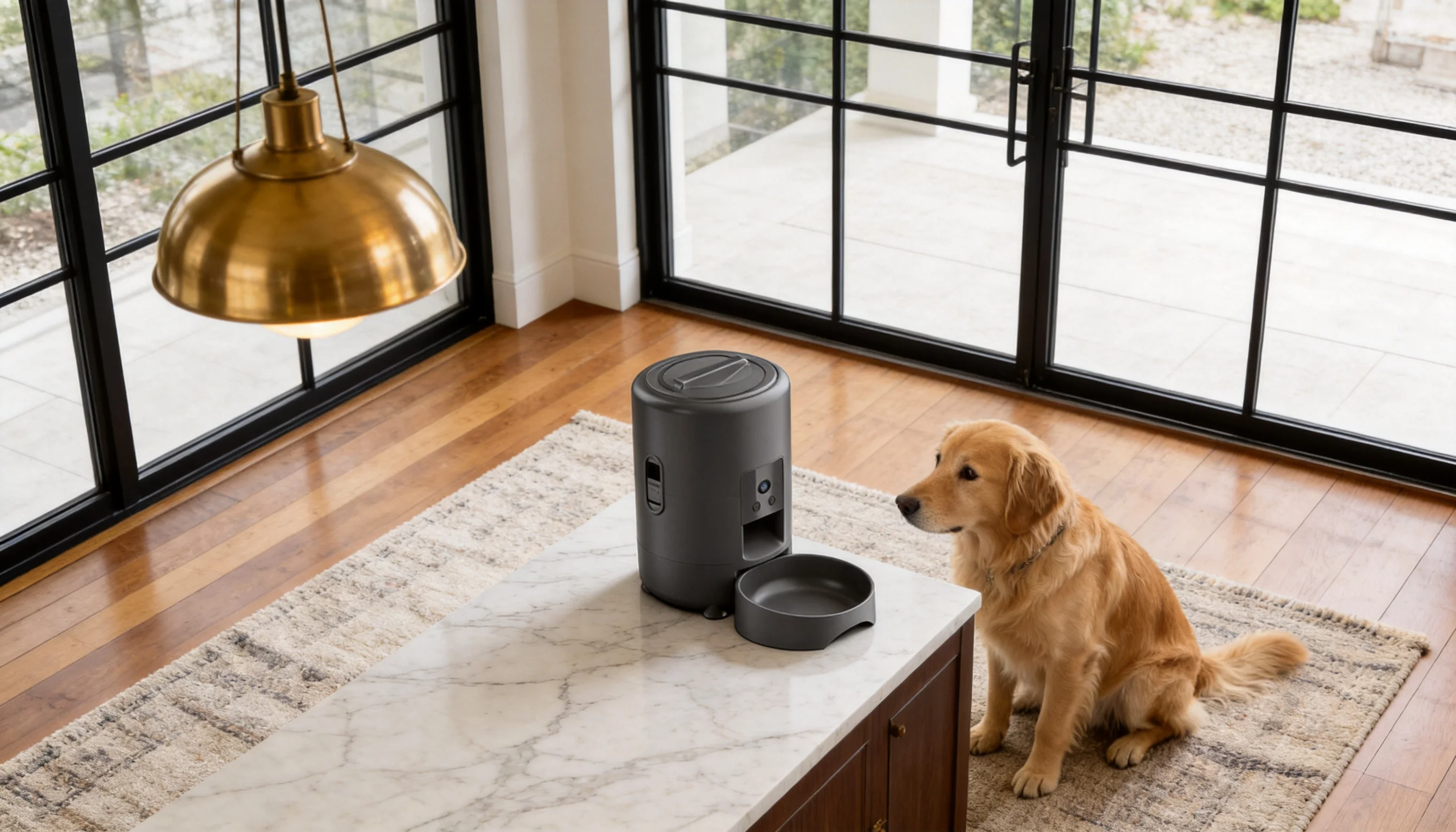GuardHound Smart Feeder · Anti-Jam Design · GuardHound DOG