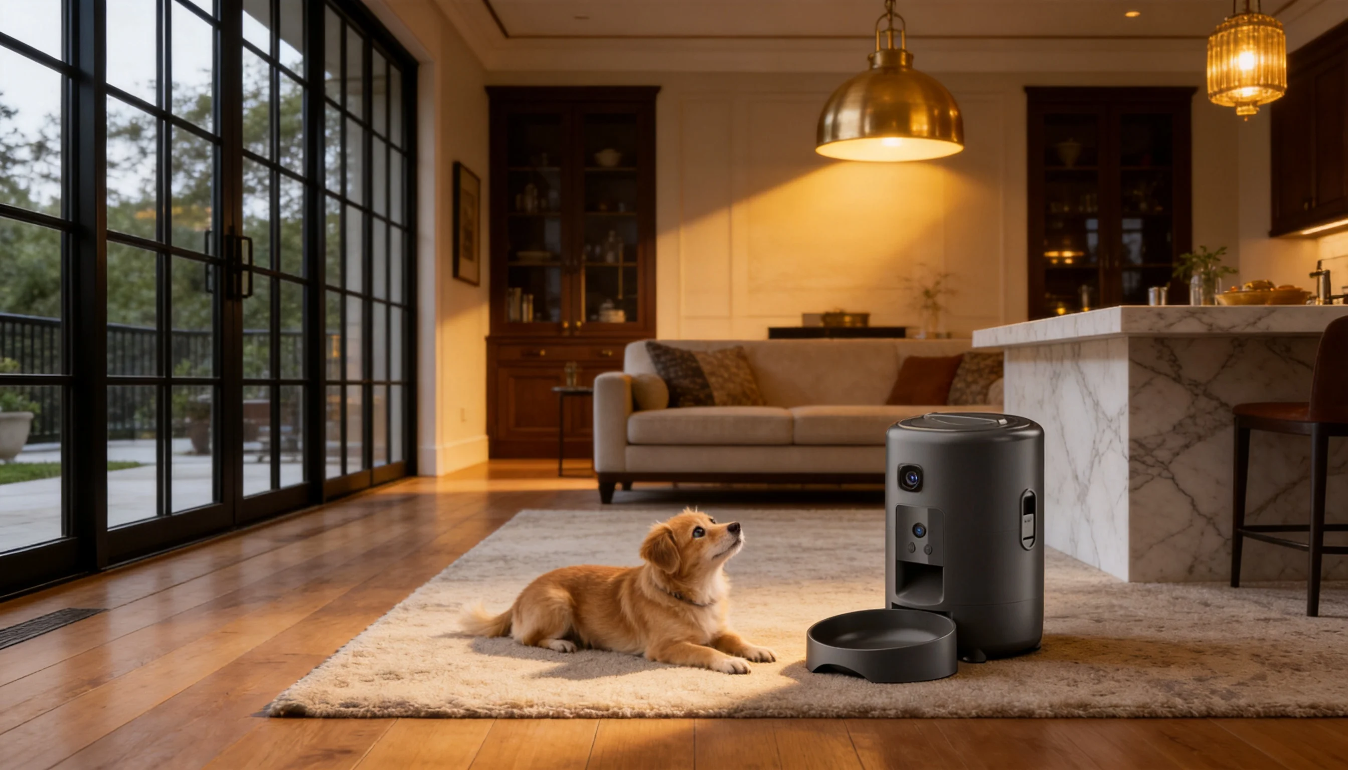GuardHound Smart Feeder · App-Controlled Feeding · GuardHound DOG