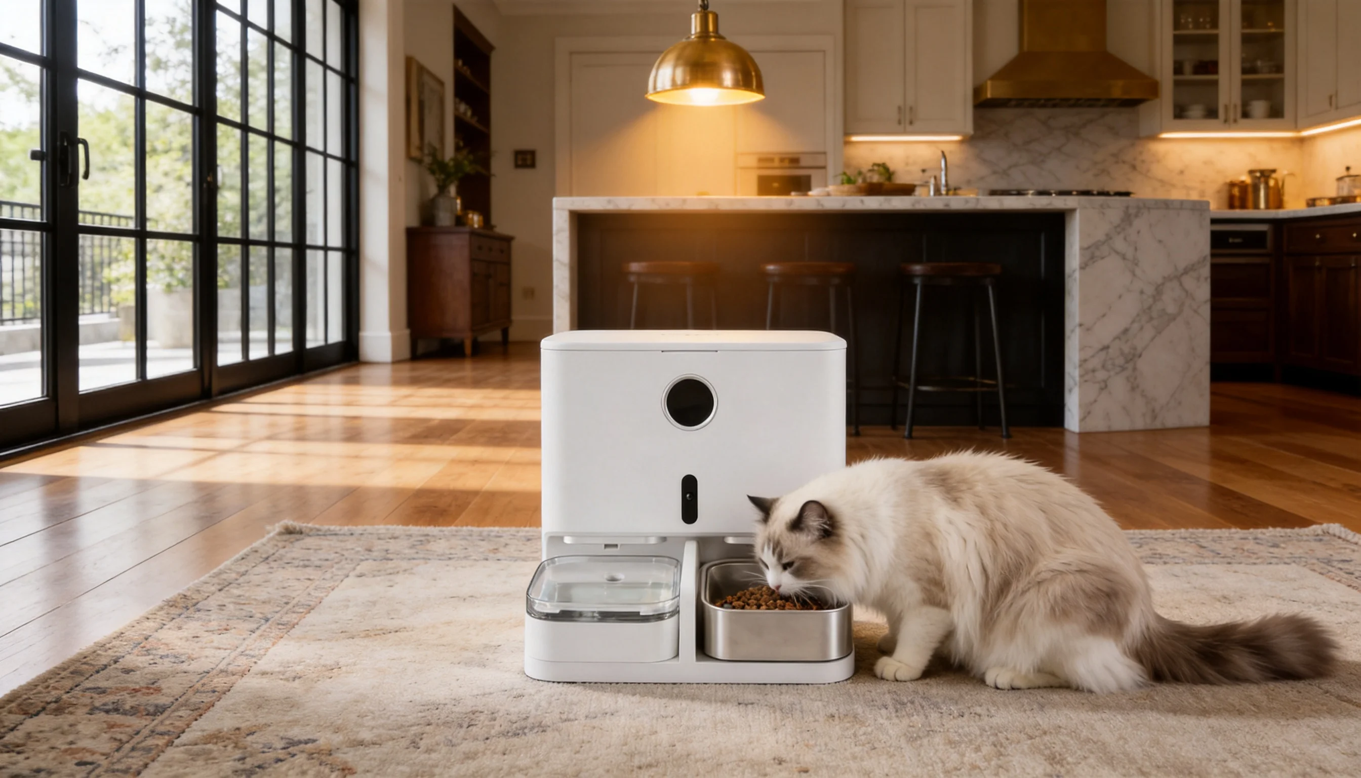 Smart Feeding & Watering Station Pro · Smart Scheduling · GuardLynx