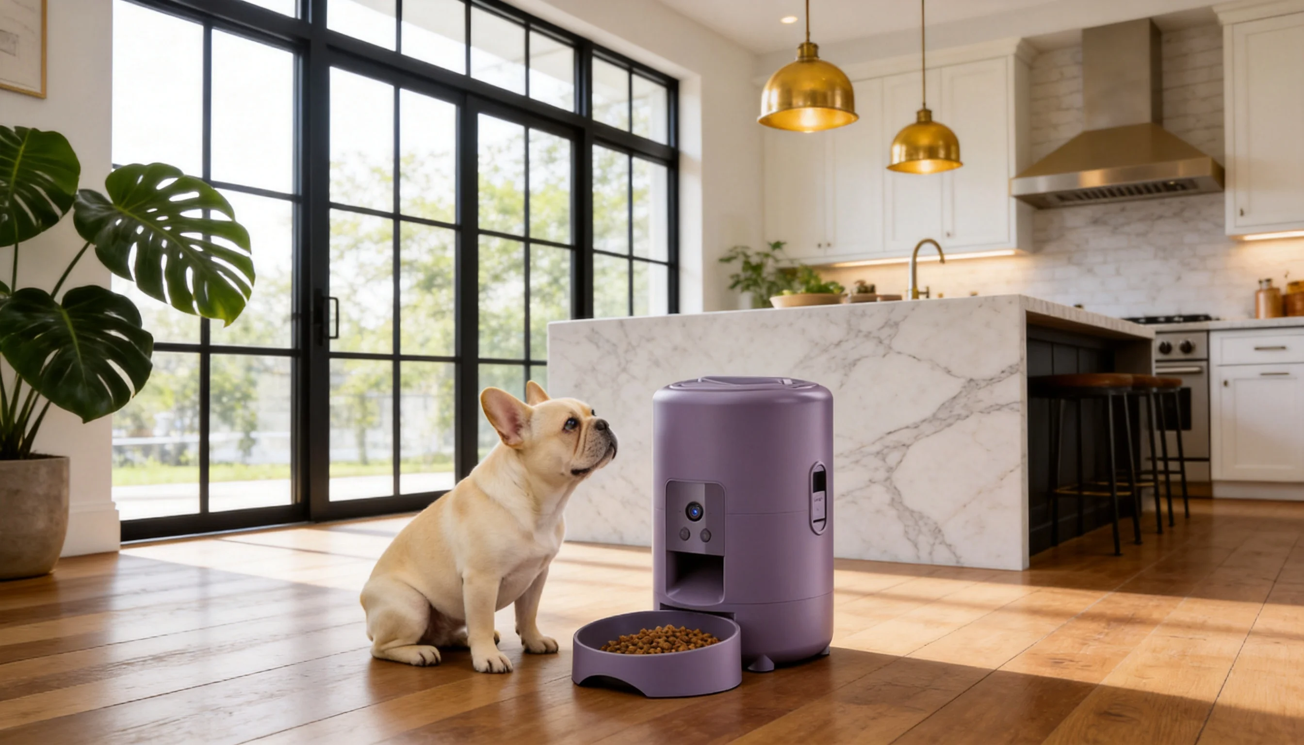 GuardHound Smart Feeder · Mist Violet · GuardHound DOG