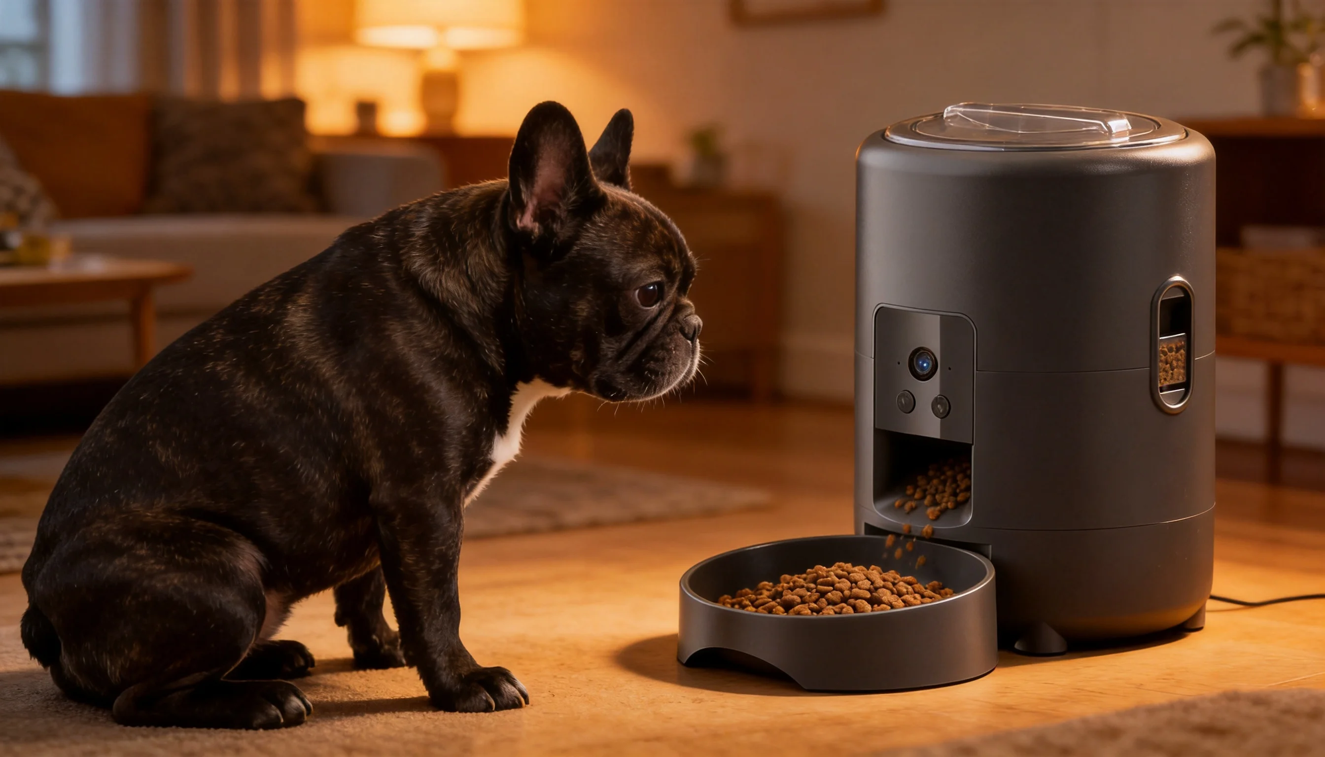 GuardHound Smart Feeder · Nighttime Interaction · GuardHound DOG