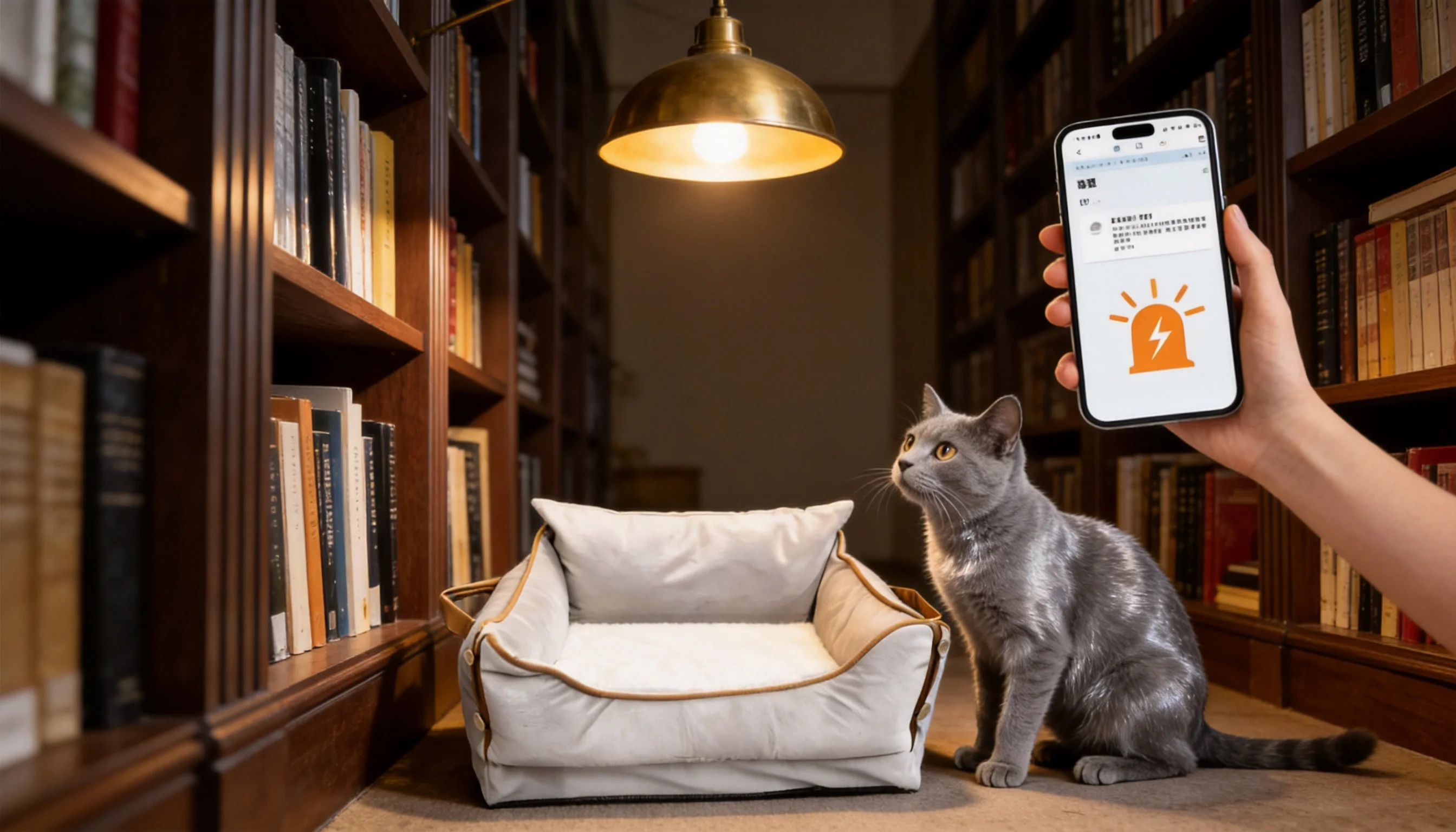 Smart Thermostatic Cat Bed · Smart Life Moment · GuardLynx