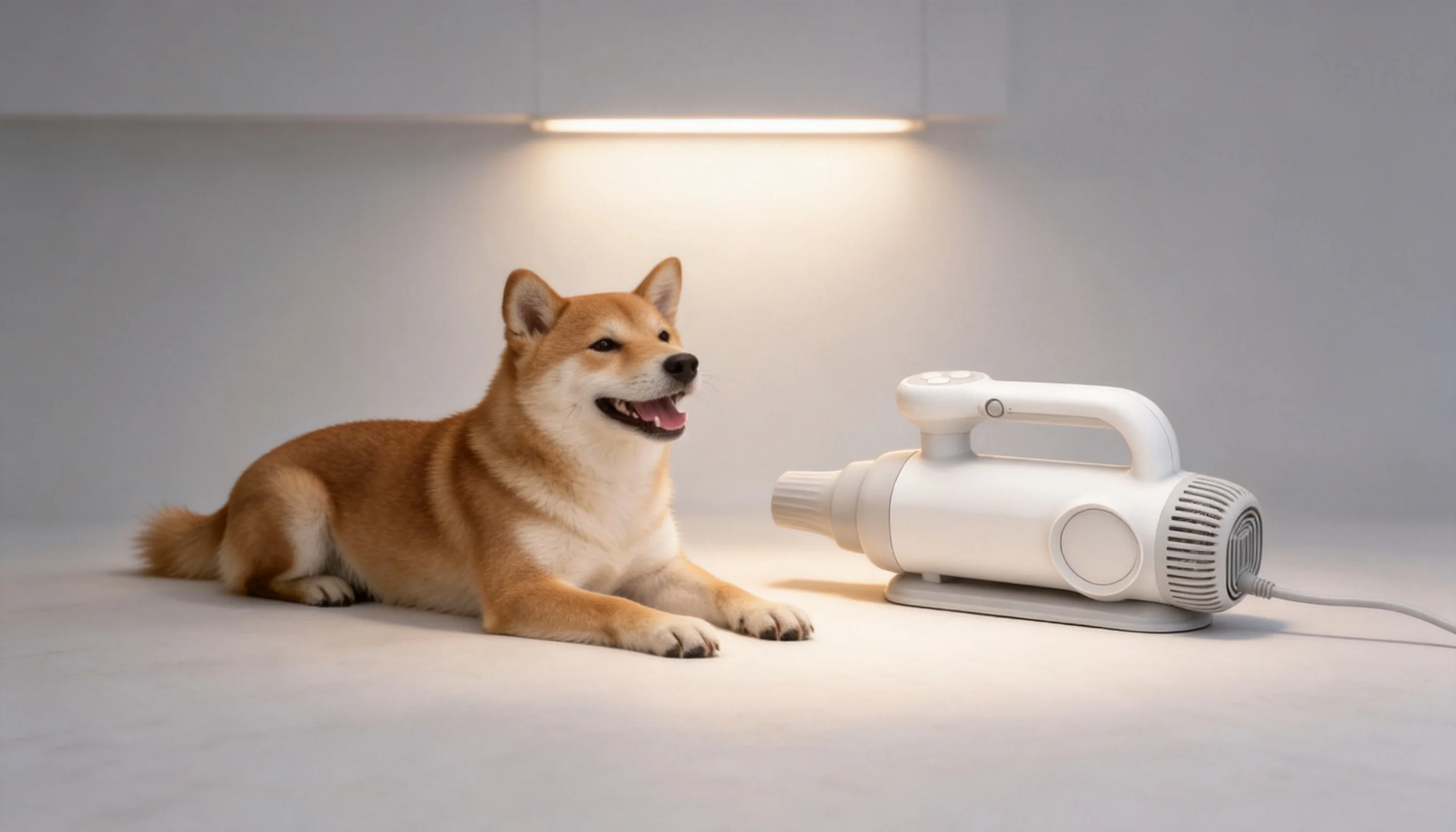 GuardHound Smart Pet Hair Dryer · Low Noise Design · GuardHound DOG