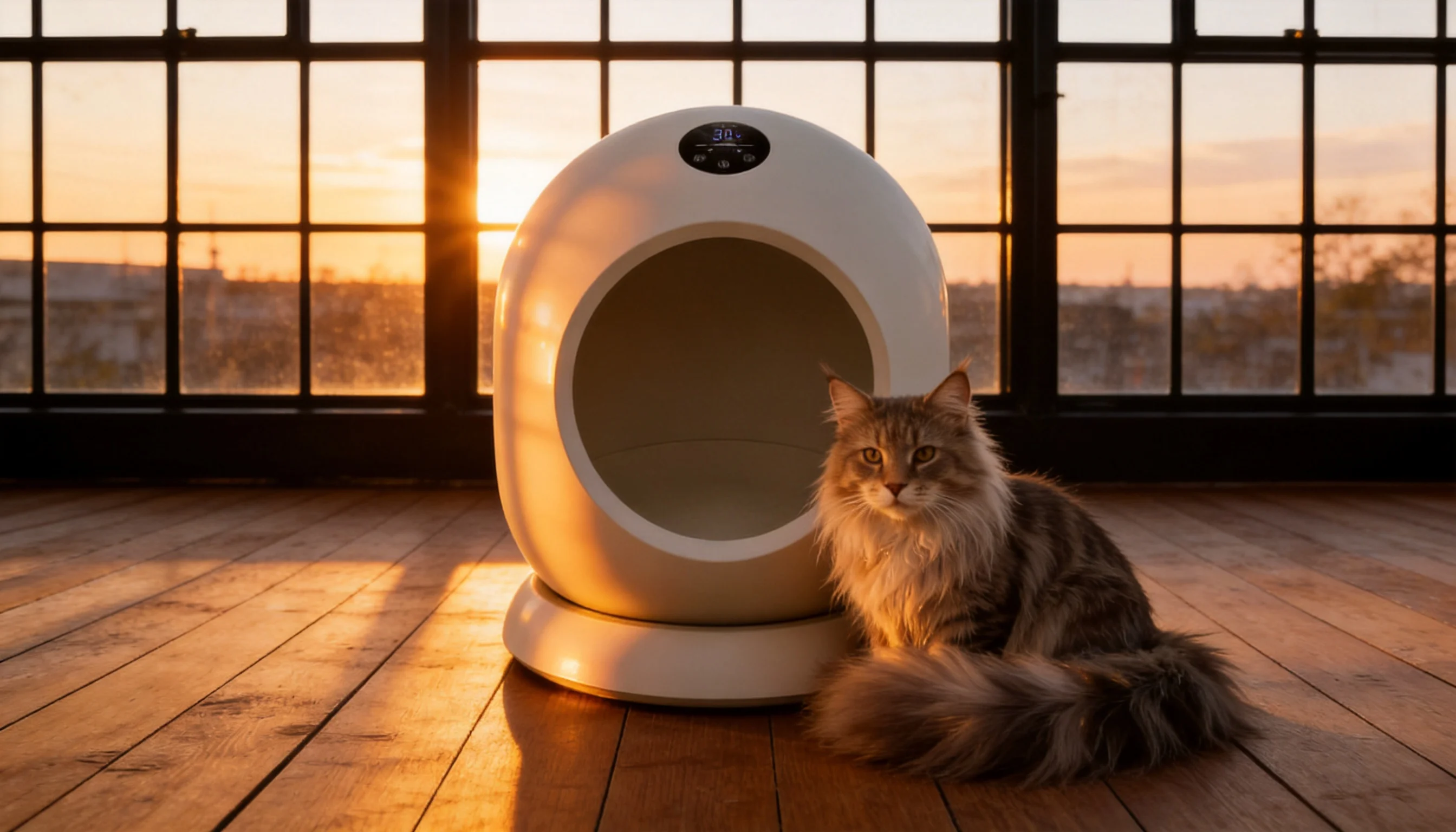 GuardLynx Smart Cat Bed Pro · Twilight Giant · GuardLynx