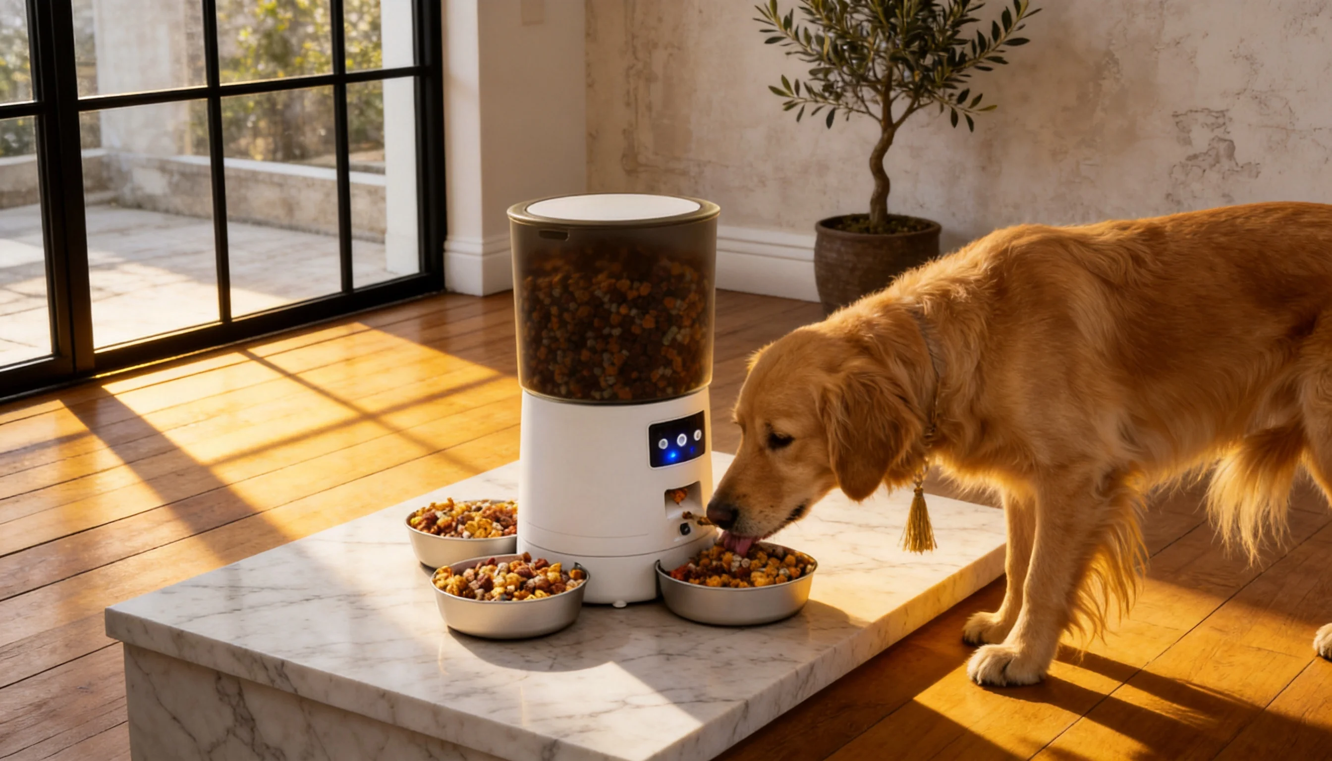 Smart Multi-Pet Feeder Pro · GuardHound DOG