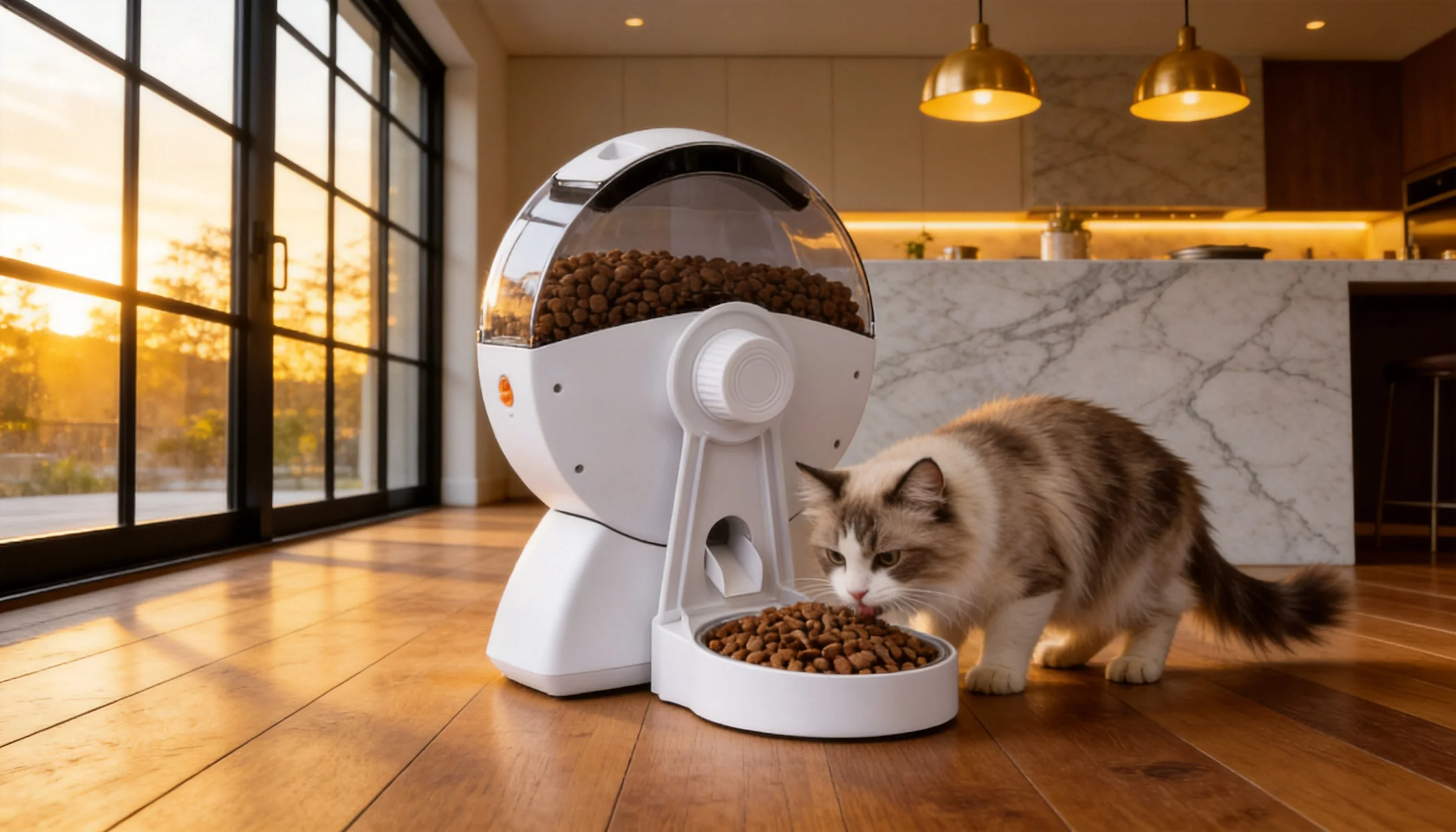Crate Smart Feeder with Voice Reminder · GuardLynx