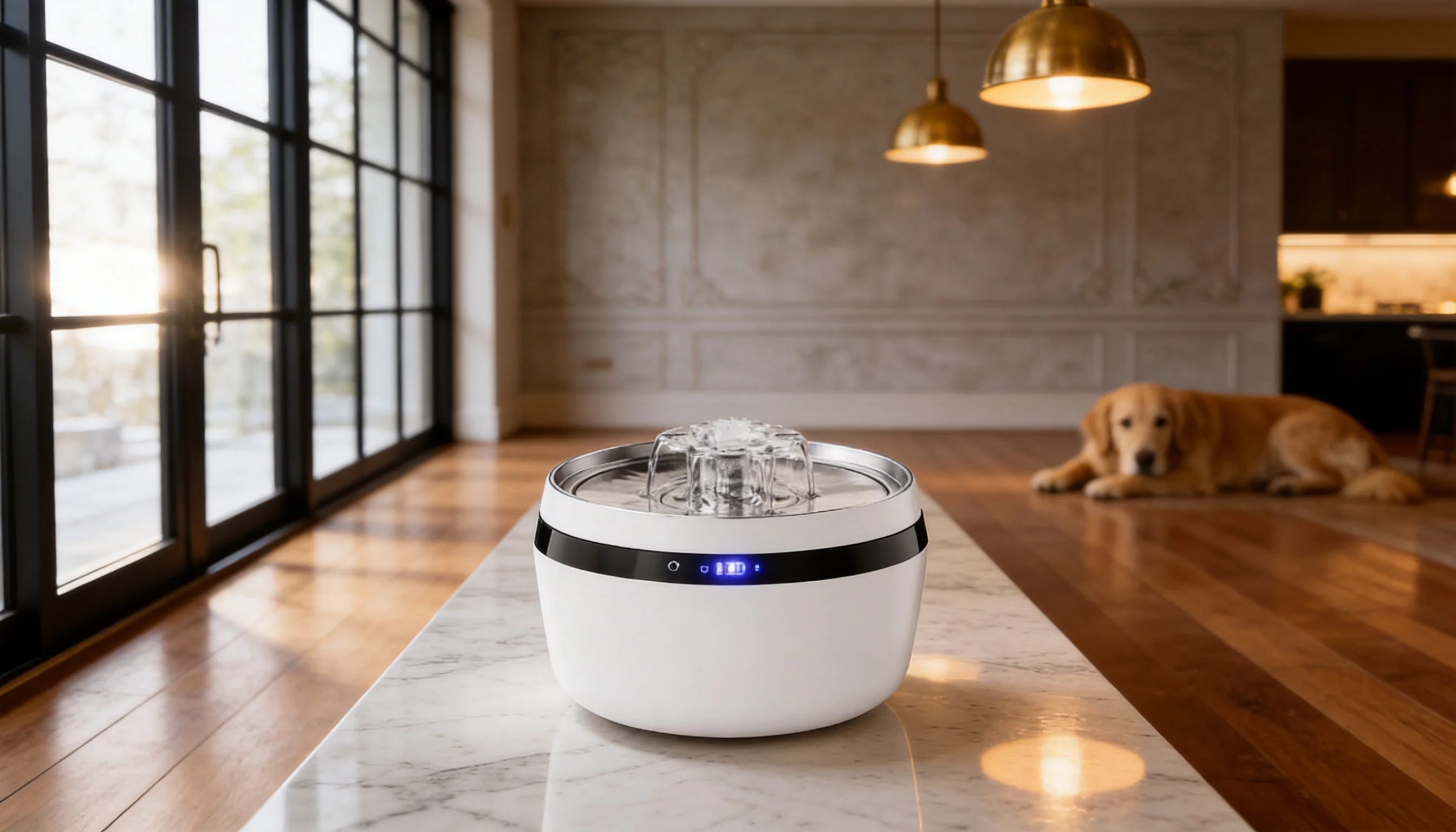 GuardHound Silent Cycle Smart Water Fountain · Detail image 1 · GuardHound DOG