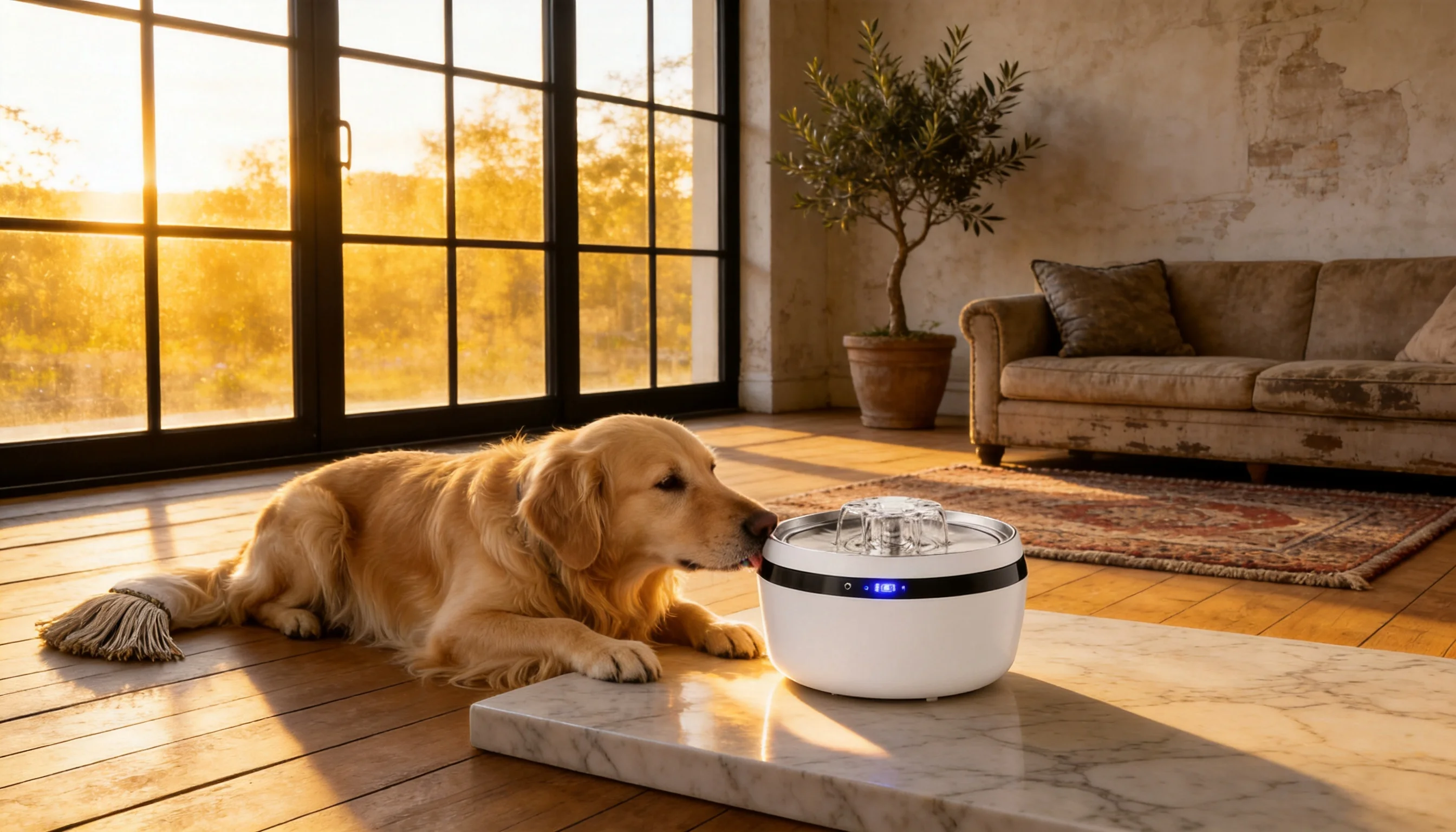GuardHound Silent Cycle Smart Water Fountain · GuardHound DOG