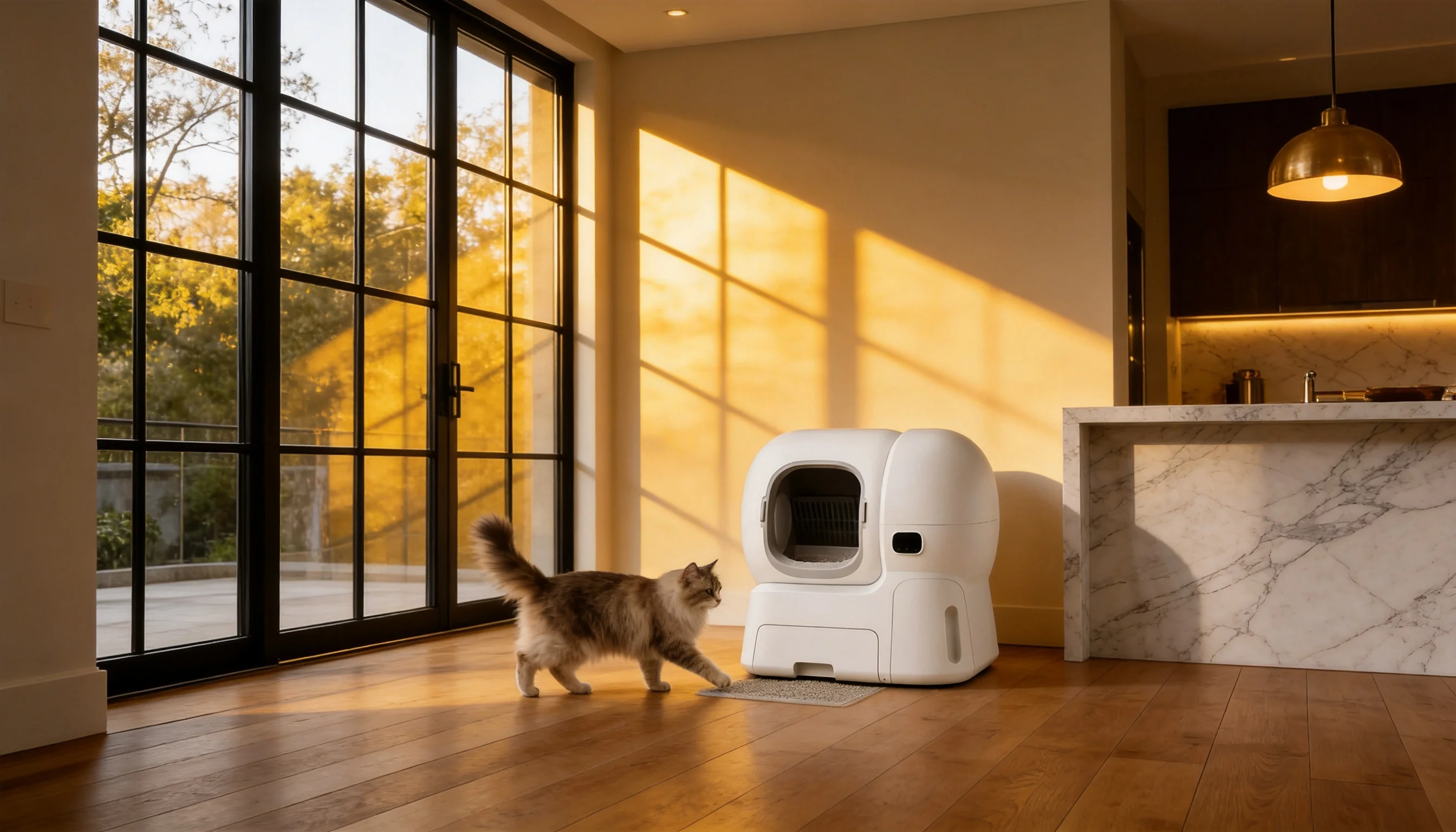 Smart Litter Refill Self-Cleaning Litter Box · GuardLynx