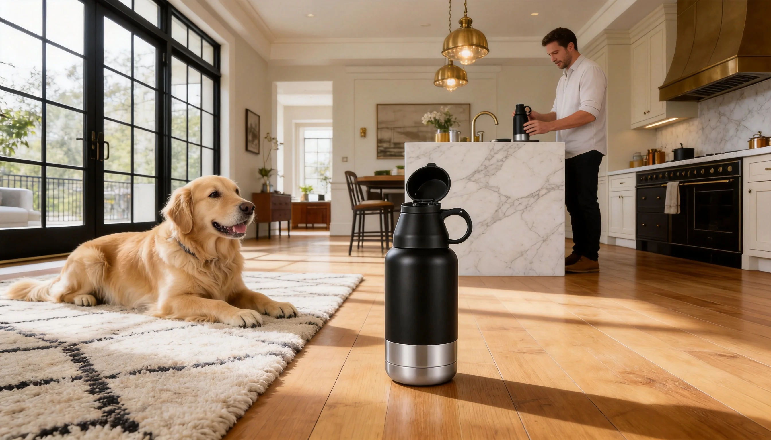 GuardHound Pet Water Bottle · Fully Detachable · GuardHound DOG
