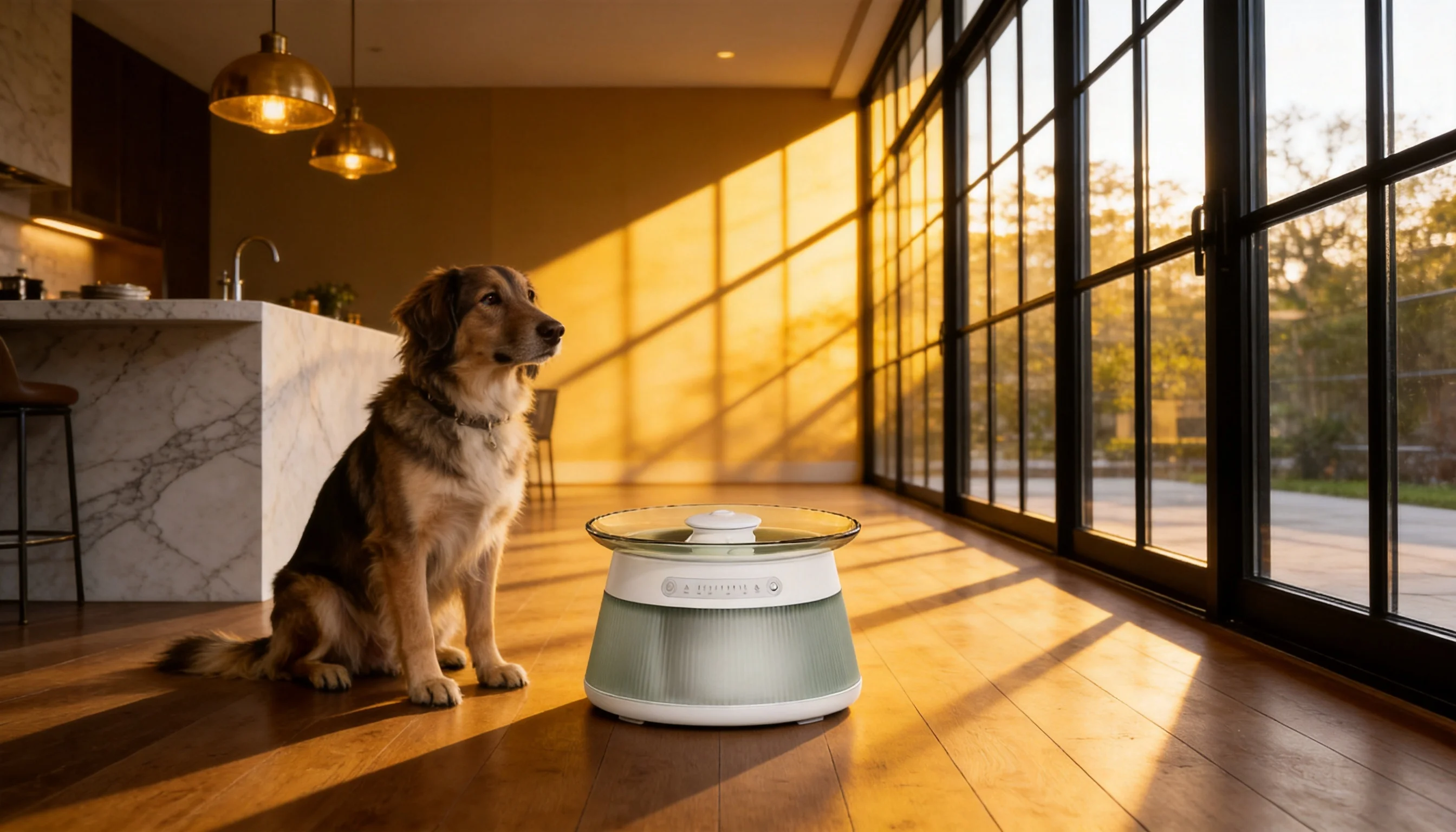 GuardHound Smart Flowing Water Fountain · GuardHound DOG