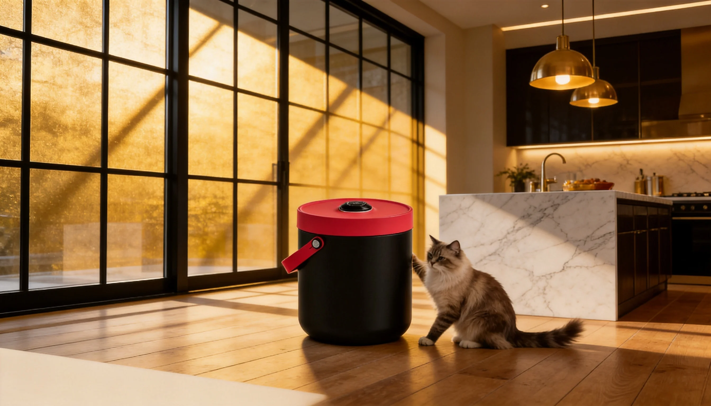 GuardLynx Vacuum Fresh Pet Food Storage Bin · GuardLynx