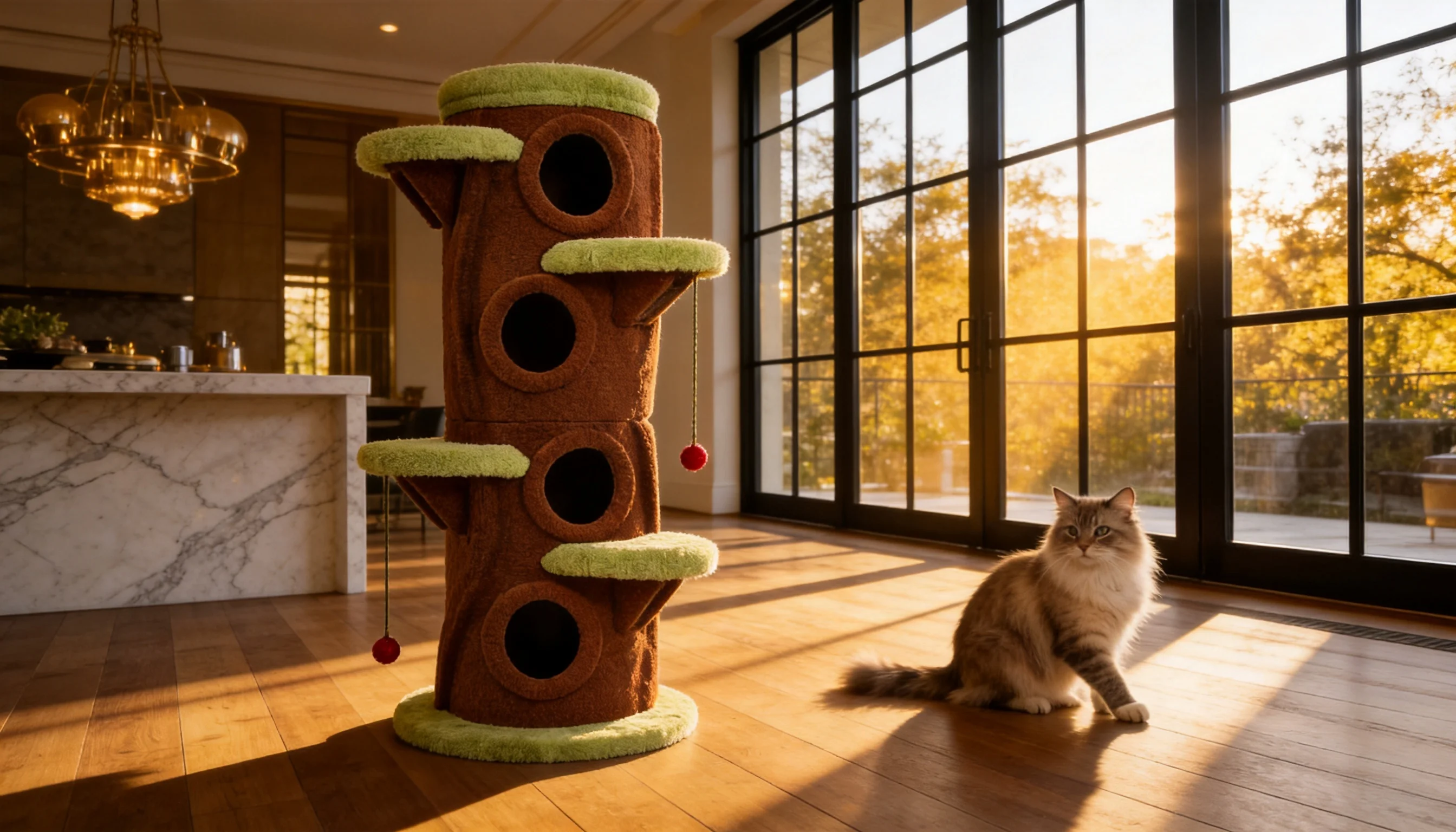 Tree Hollow Multi-Level Cat Tree · GuardLynx