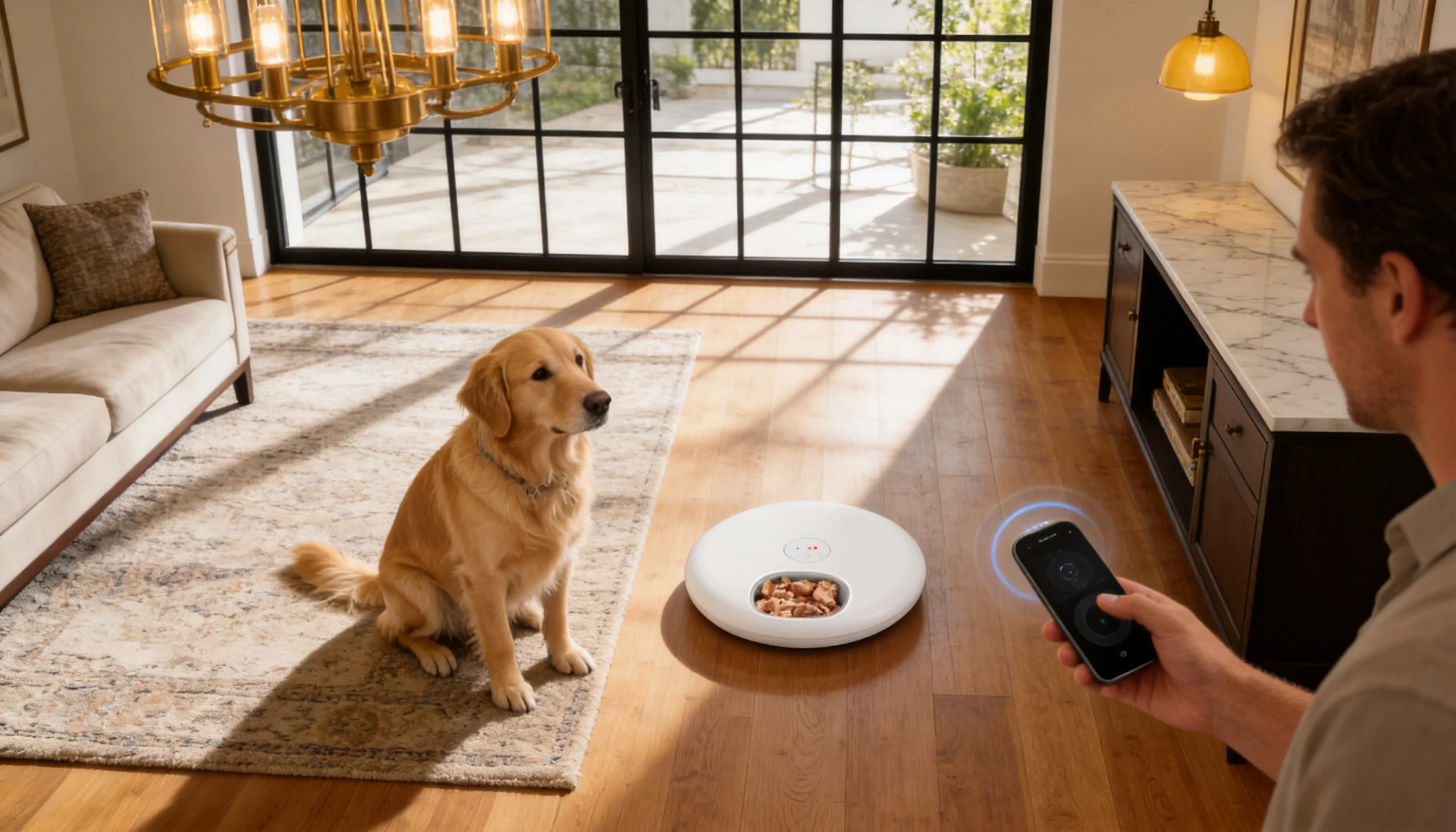 GuardHound Smart Pet Feeder Pro · Voice Call · GuardHound DOG