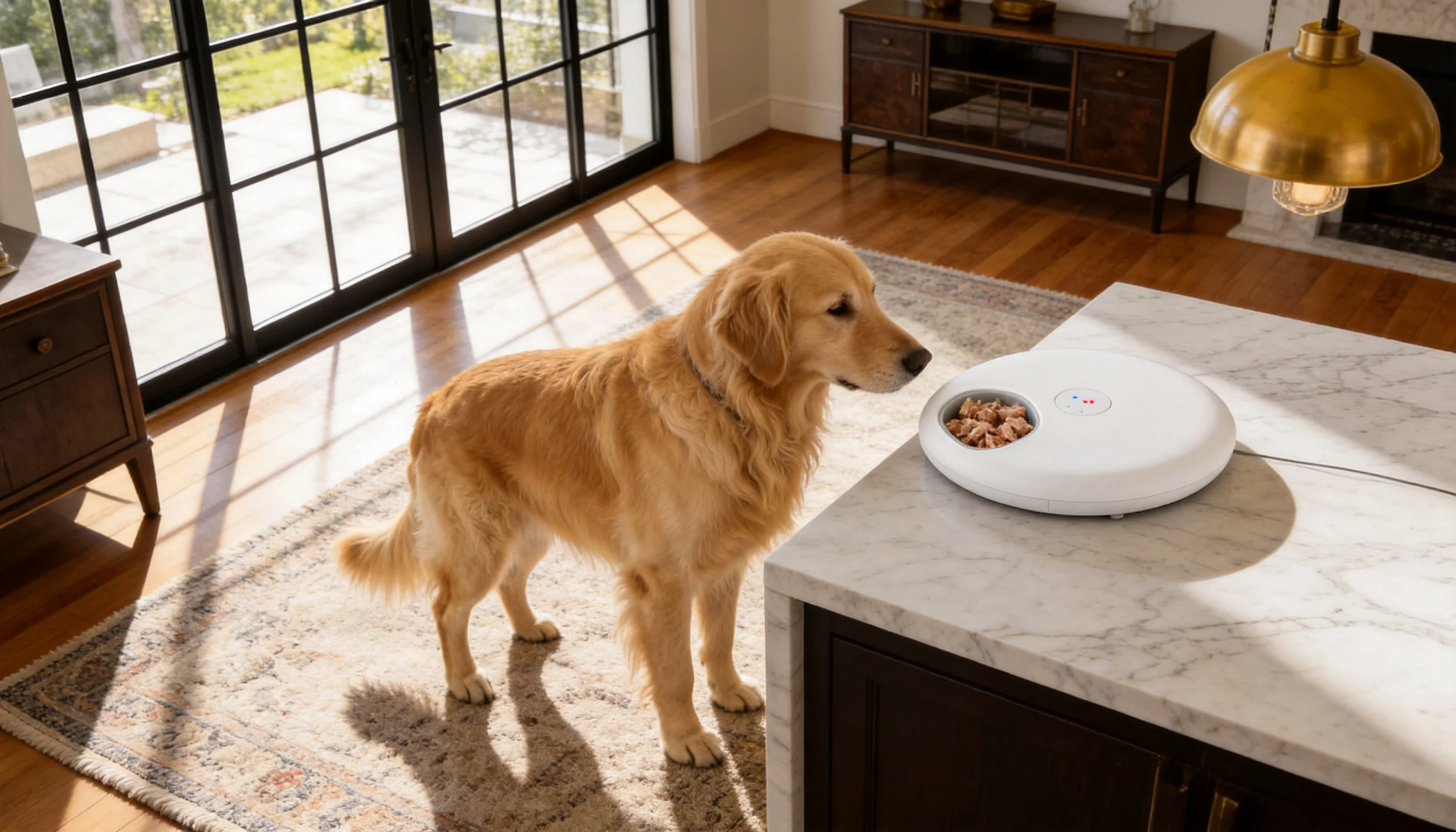GuardHound Smart Pet Feeder Pro · Low-Food Alert · GuardHound DOG