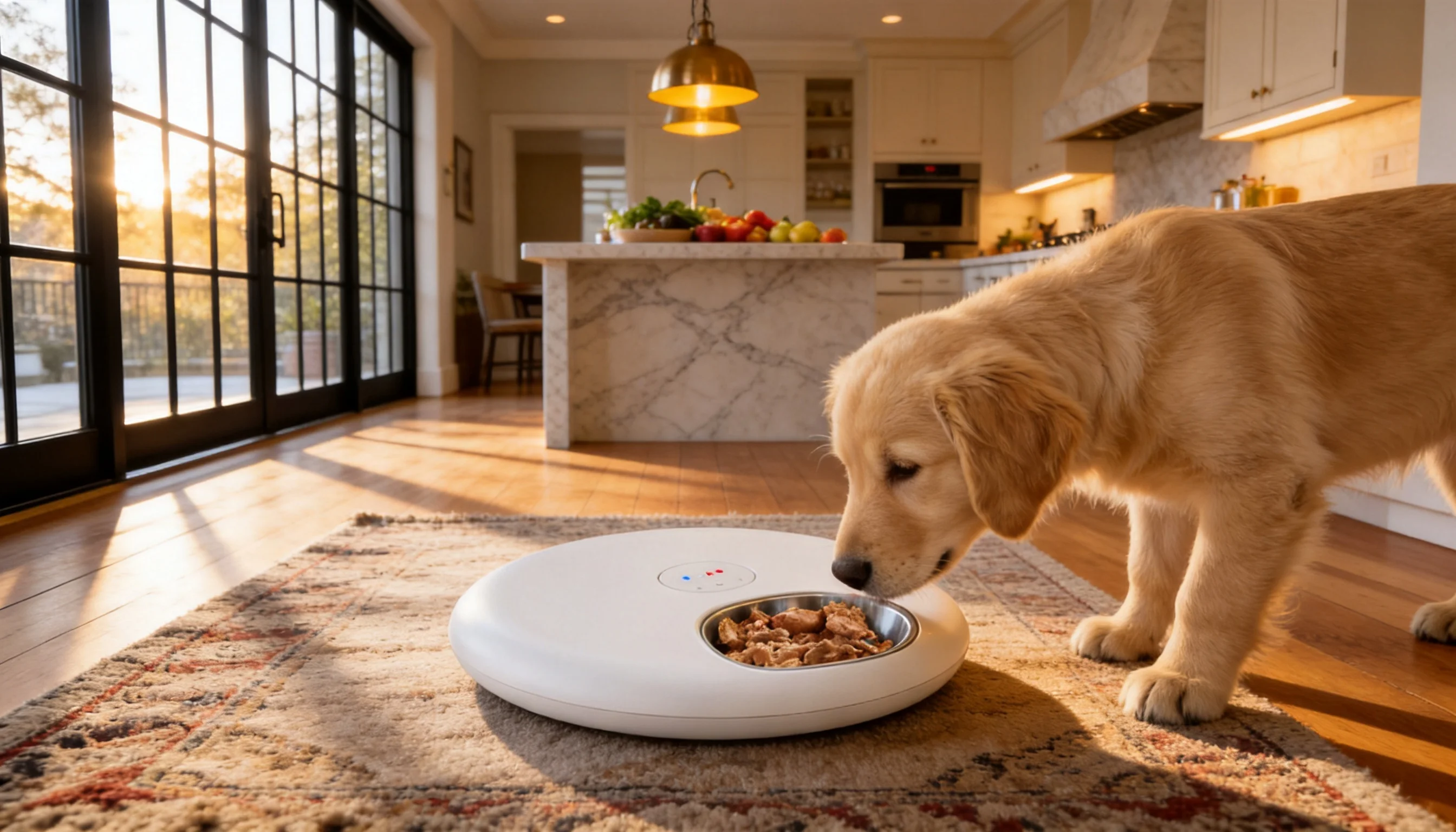 GuardHound Smart Pet Feeder Pro · Food-Grade Materials · GuardHound DOG