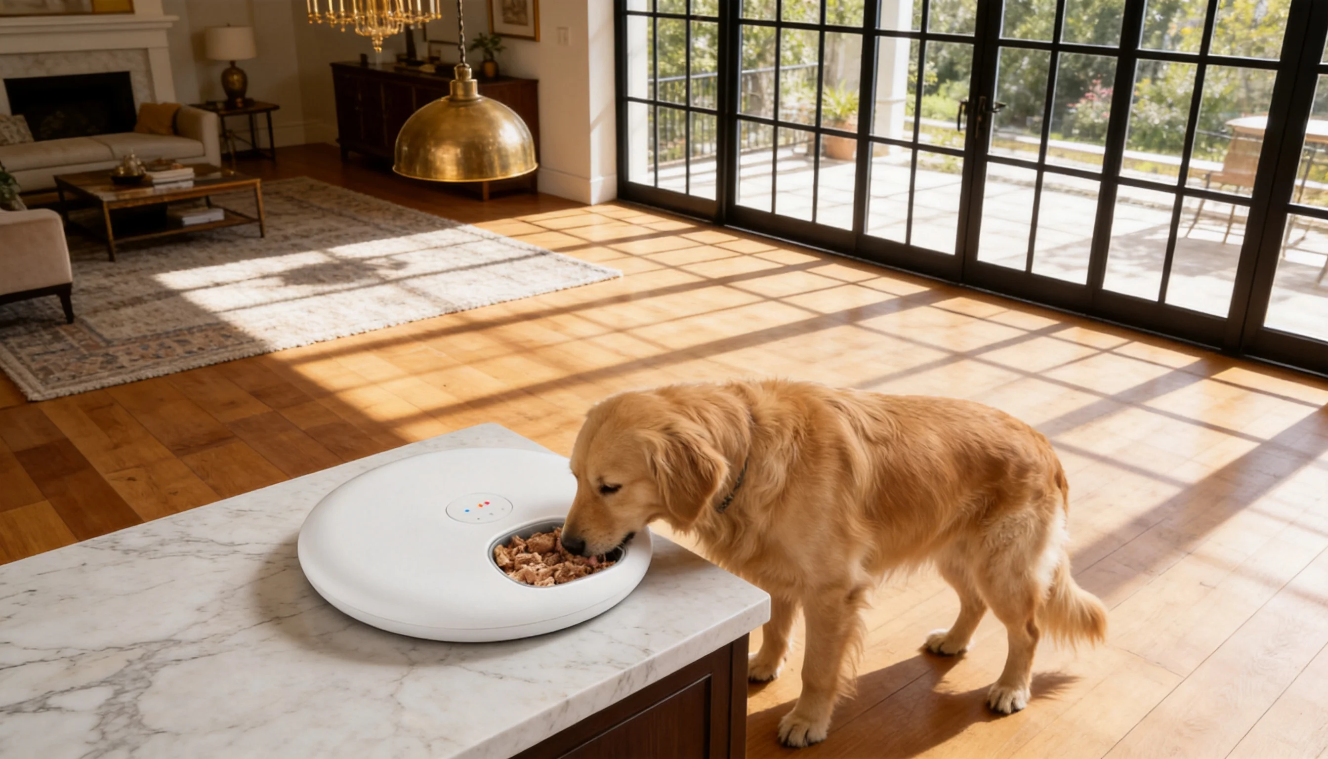 GuardHound Smart Pet Feeder Pro · Anti-Jam Design · GuardHound DOG