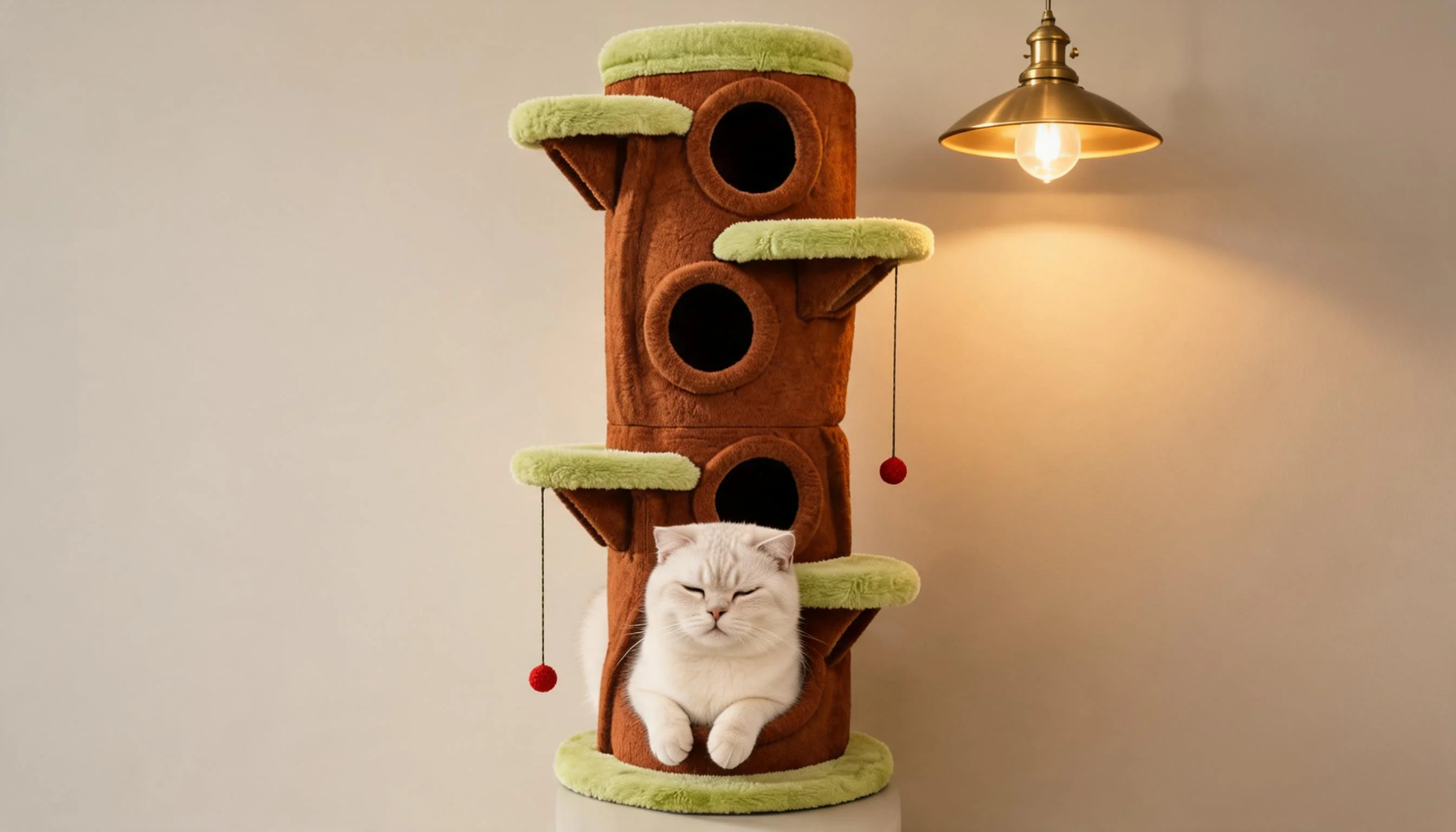 Tree Hollow Multi-Level Cat Tree · Quiet Night Companionship · GuardLynx