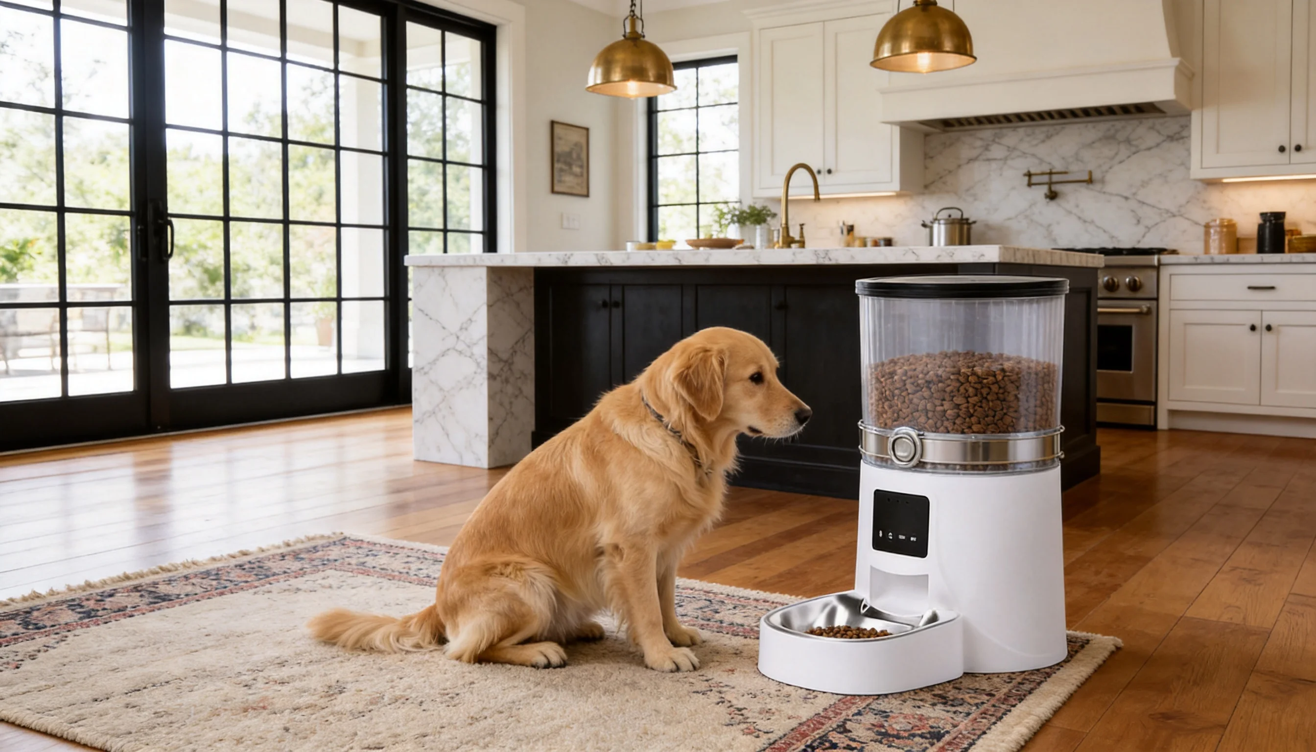 Smart Pet Feeder Pro · Sealed Storage Bin · GuardHound DOG