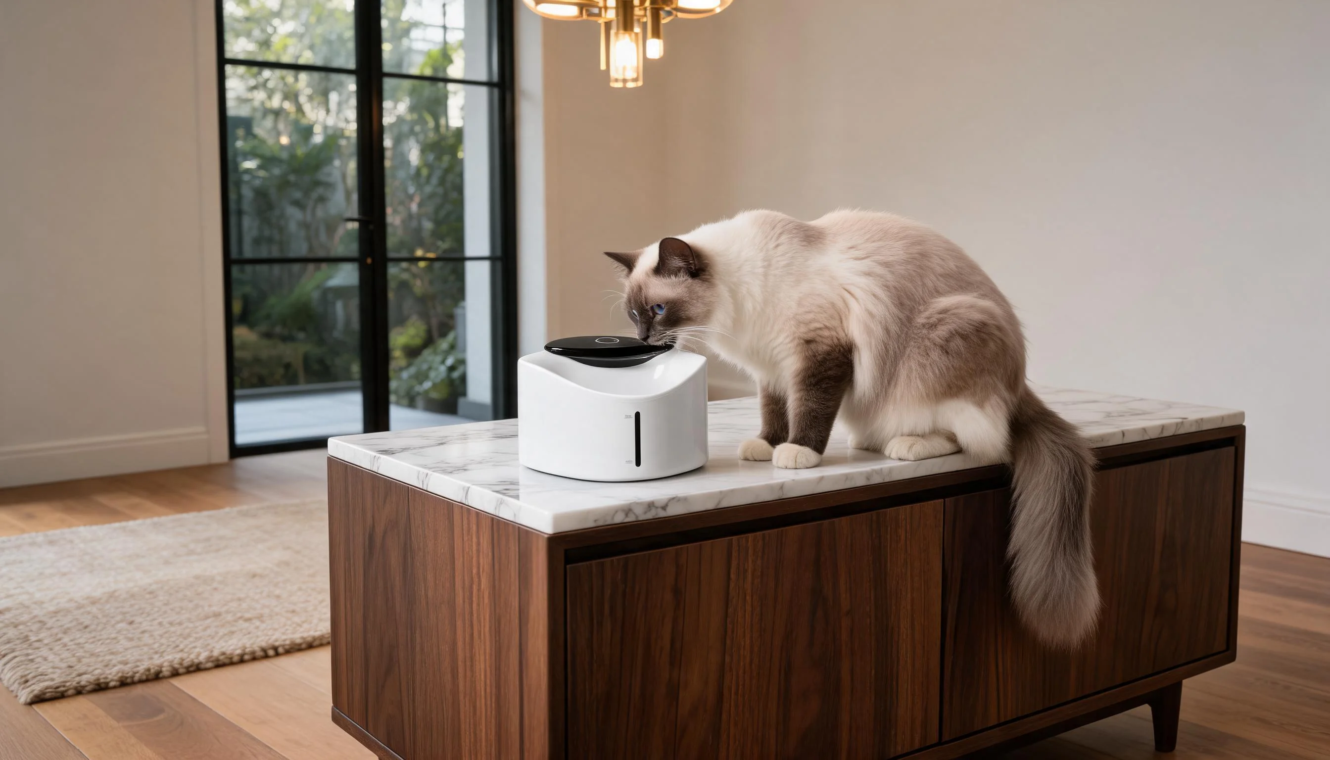 GuardLynx Wireless Smart Pet Water Fountain · Large Capacity · GuardLynx
